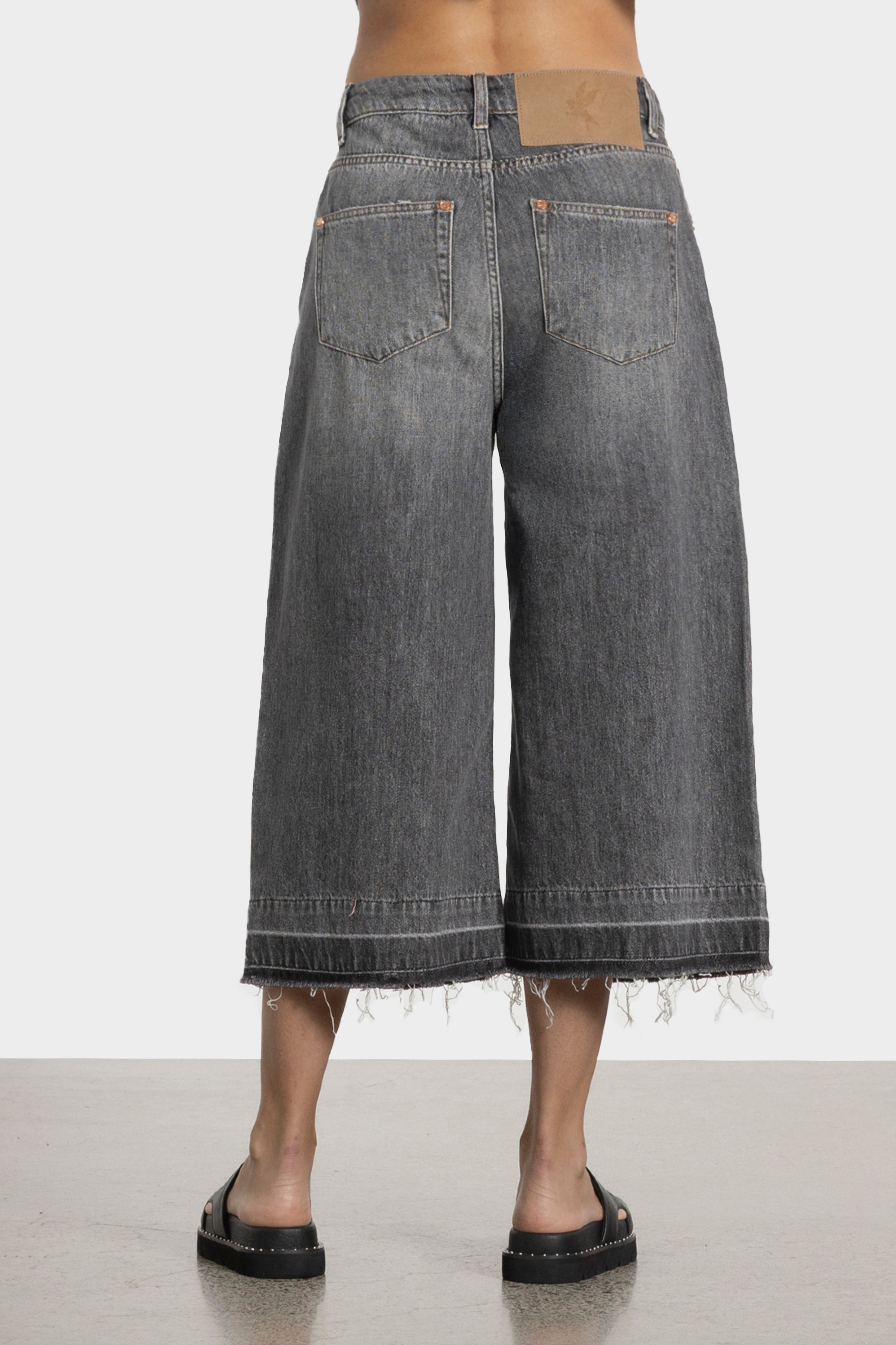 720's Mid Waist Long Length Shorts