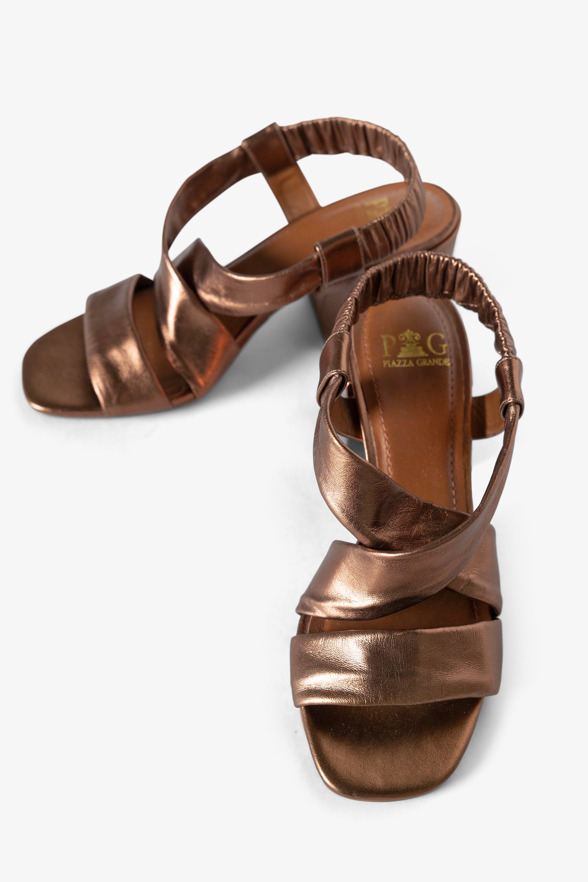 Joelle Strappy Block Heel
