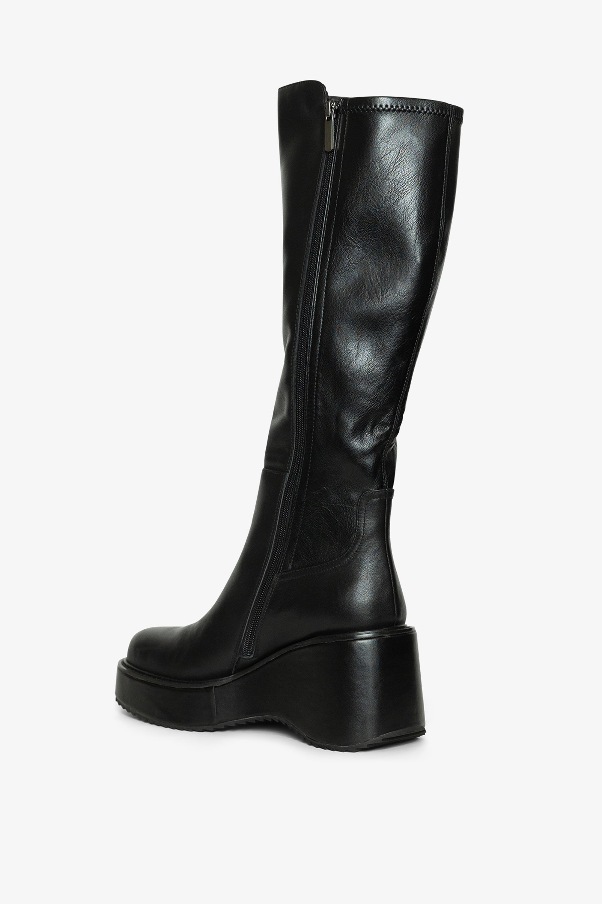 Knee-High Platform Boot
