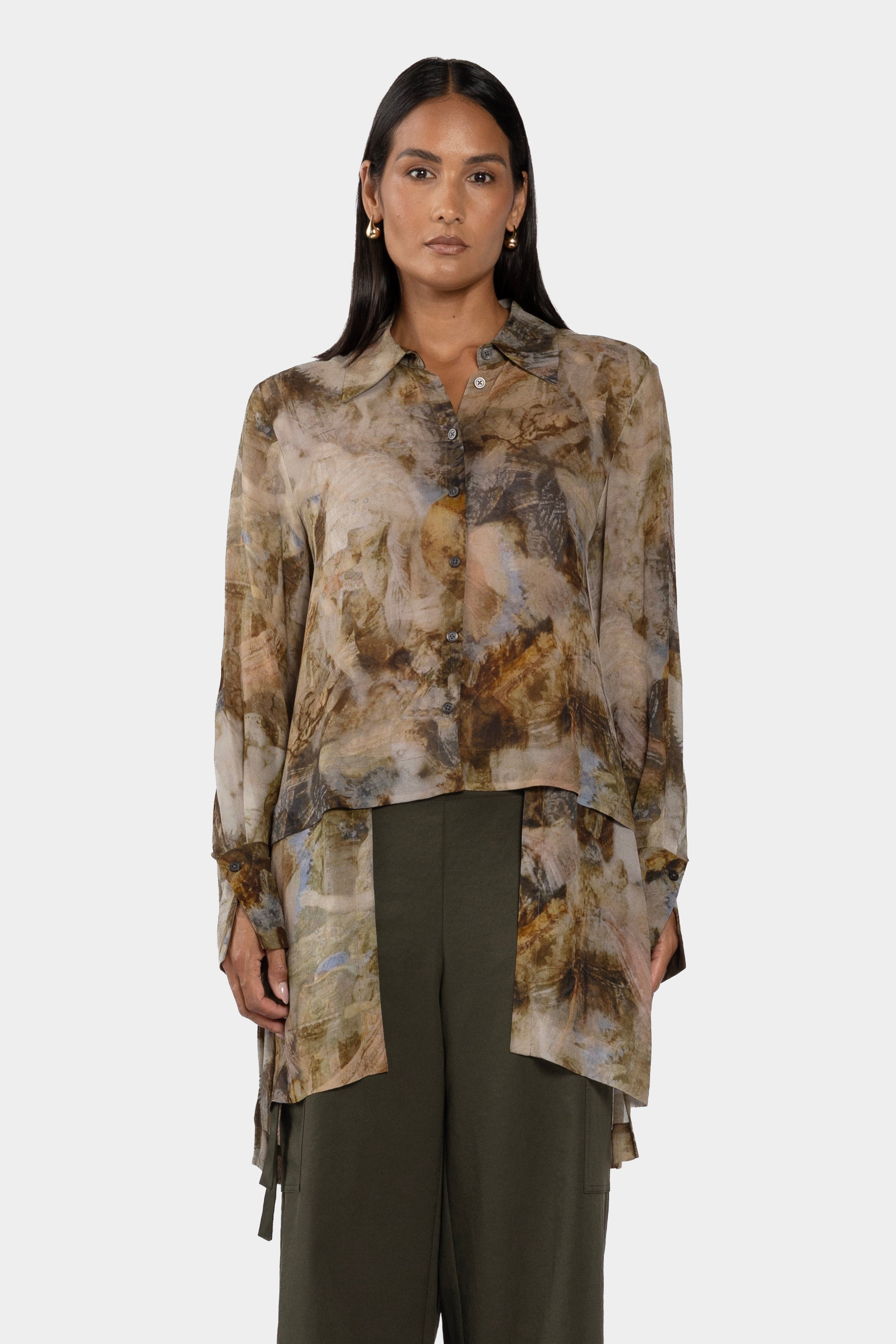 Alber Assymetrical Shirt