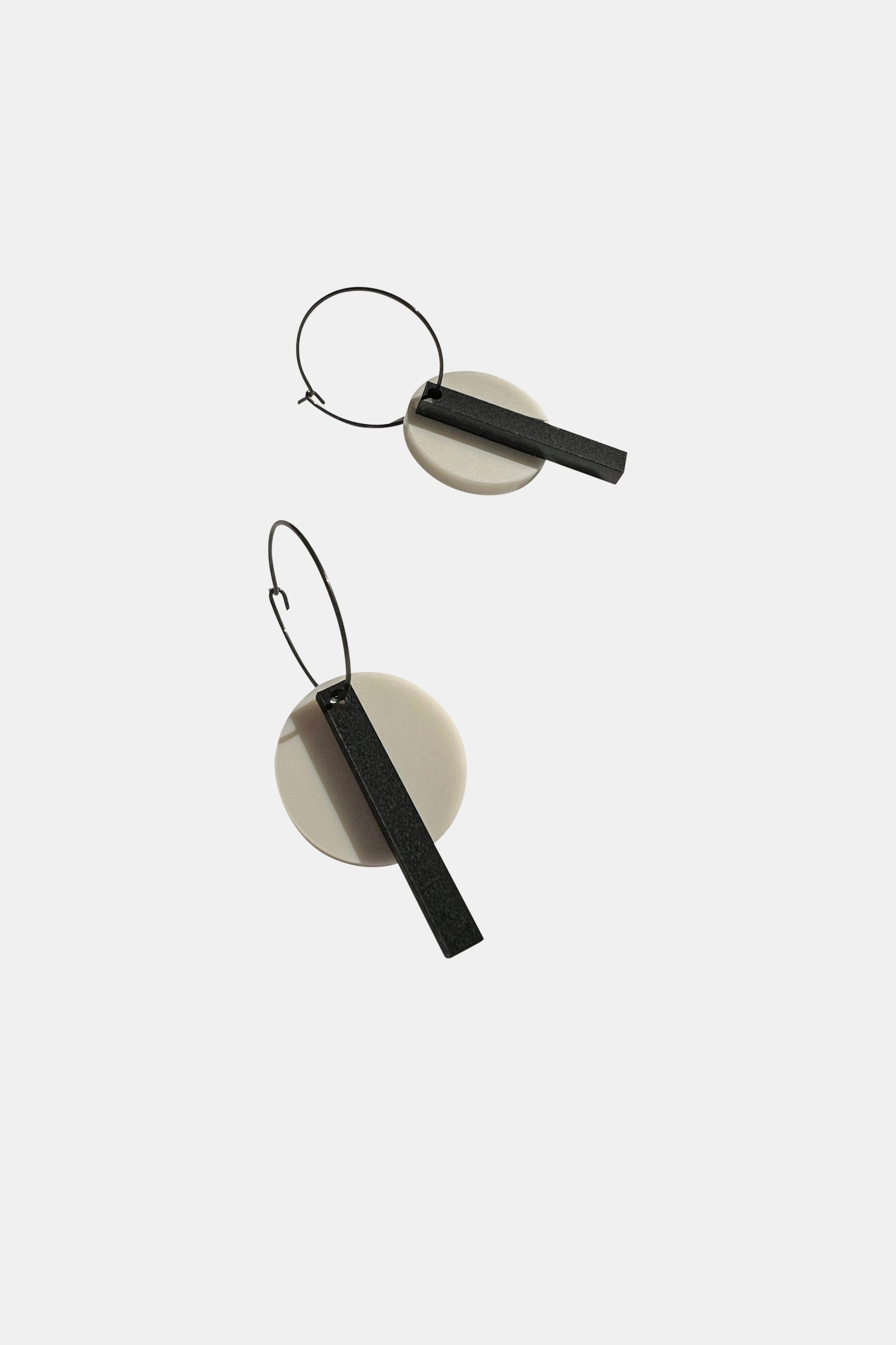 Bar Hoop Earrings