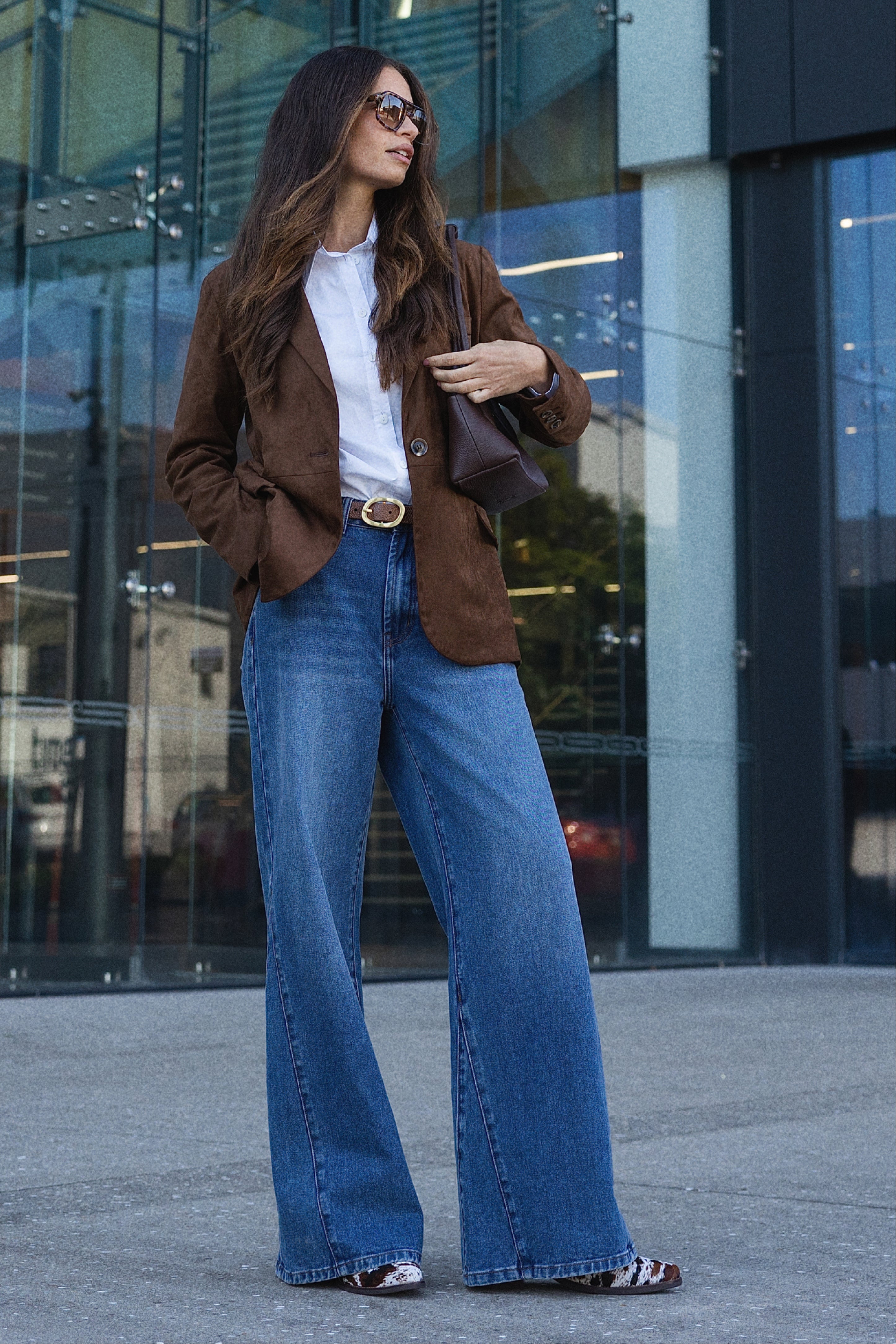 Cody Suede Look Blazer