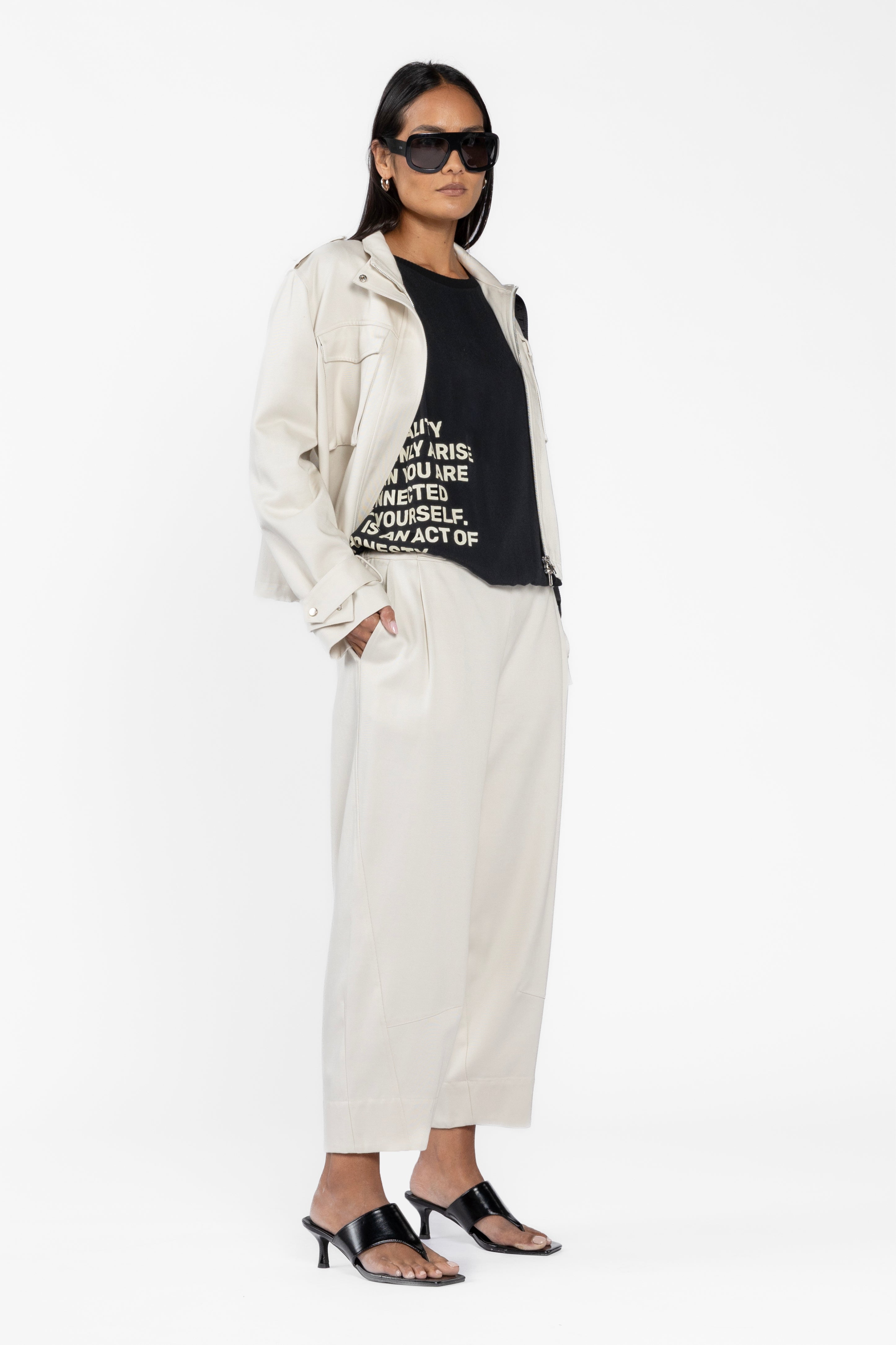 Convo Graphic Print Top