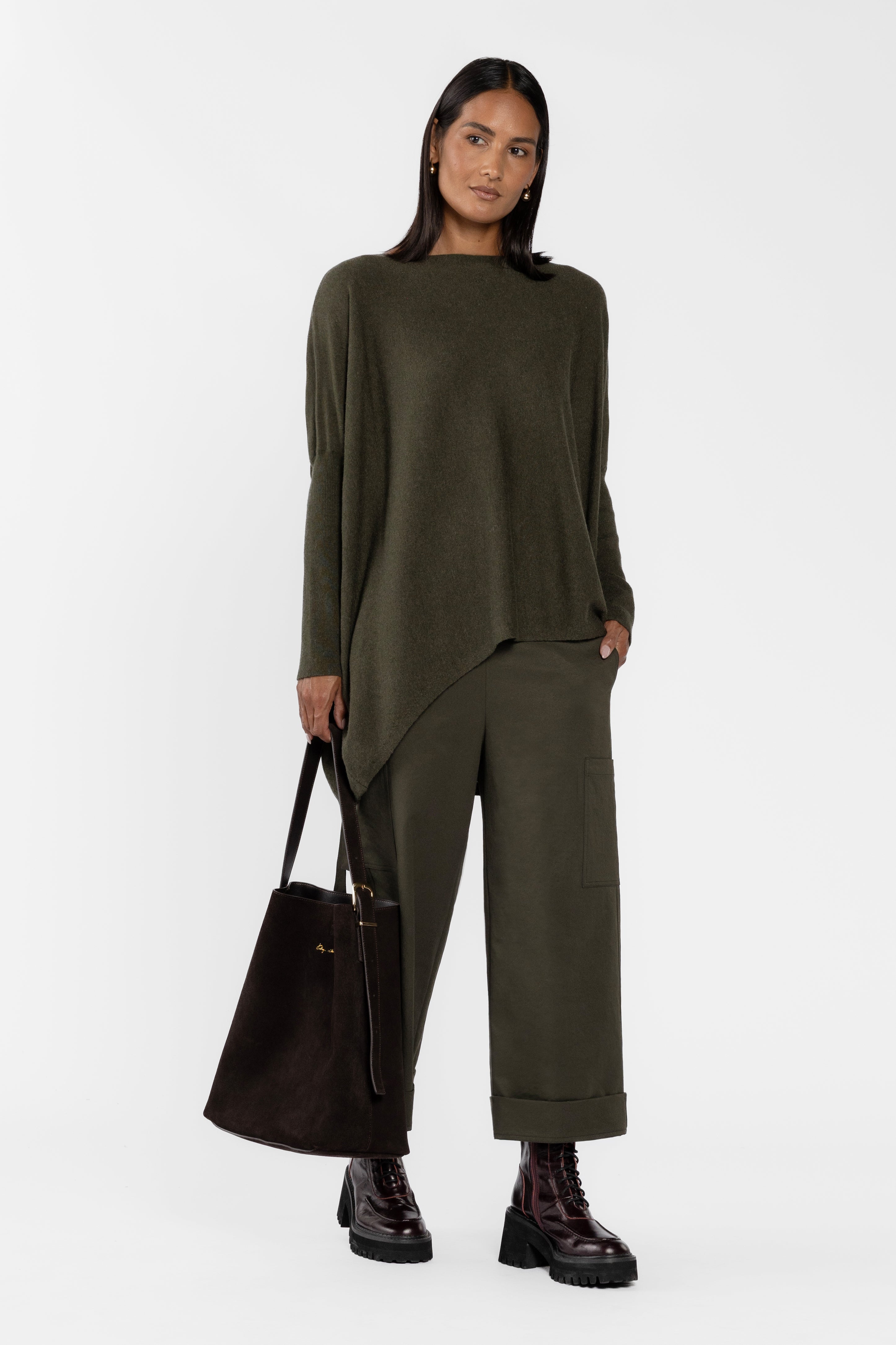 Cravin Wide Leg Cropped Pant