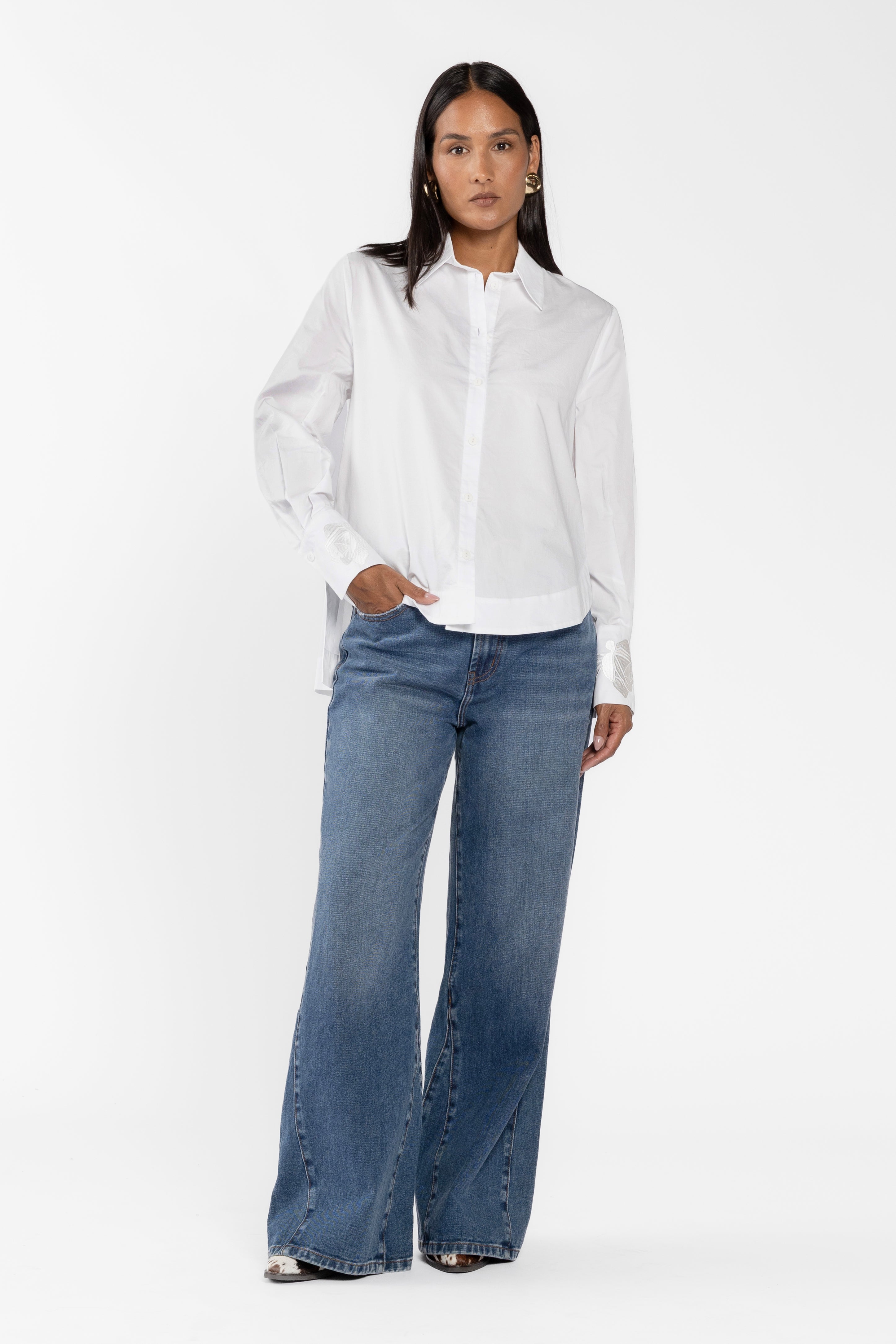 Cruisers Mid Waist Bootcut Flare Denim Jeans