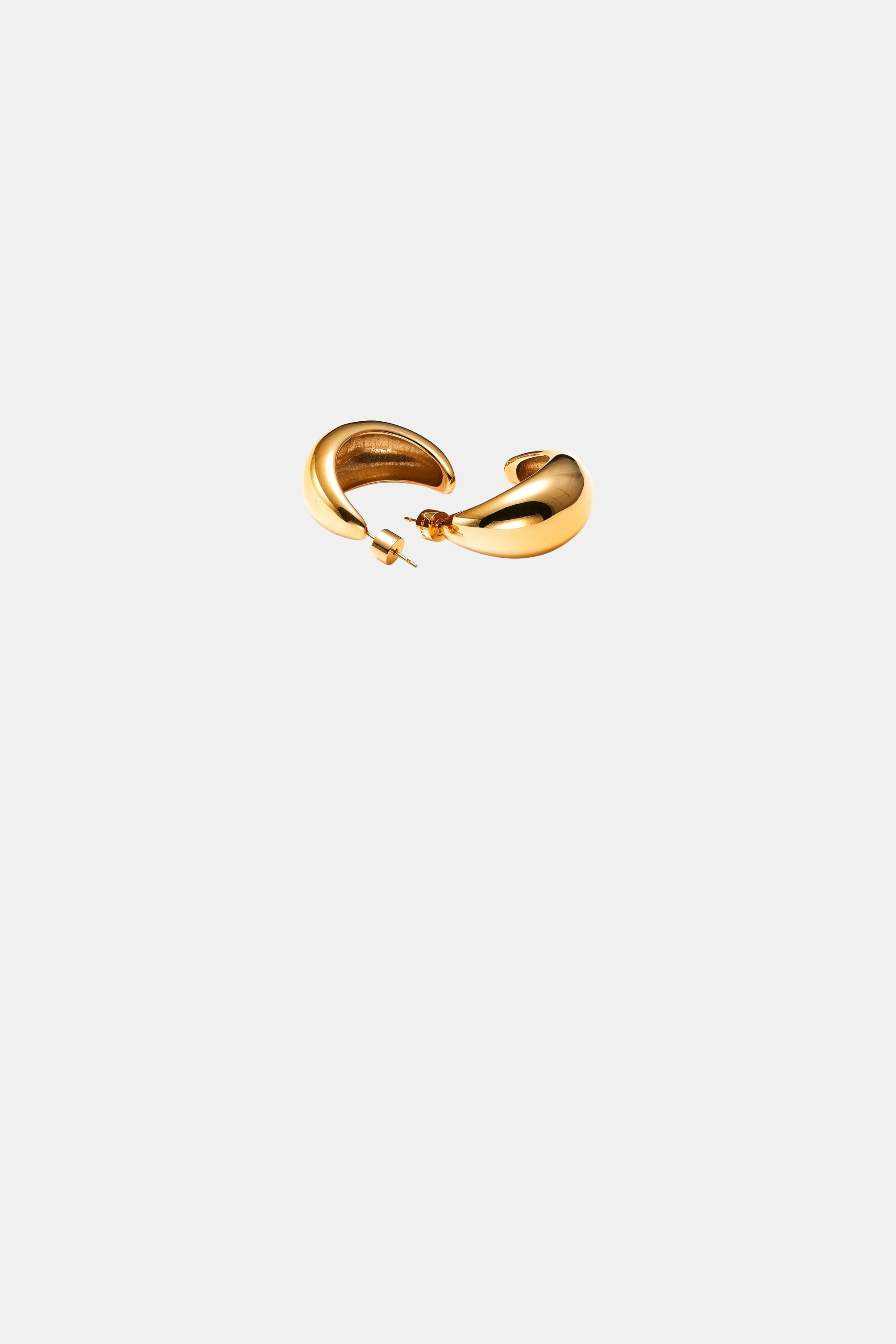 Dynamic Large Hoop Earrings