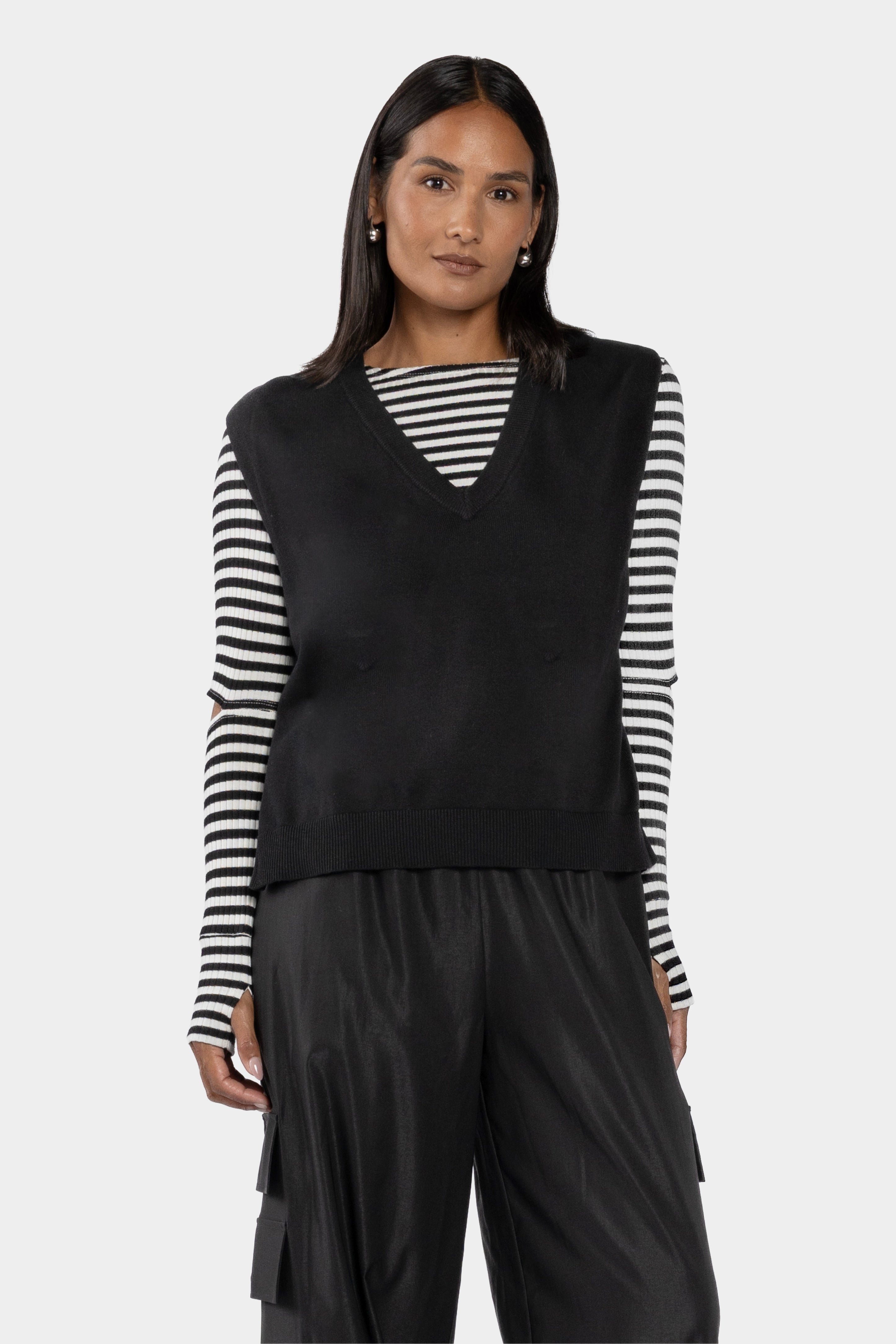 Eddie V Neck Gilet