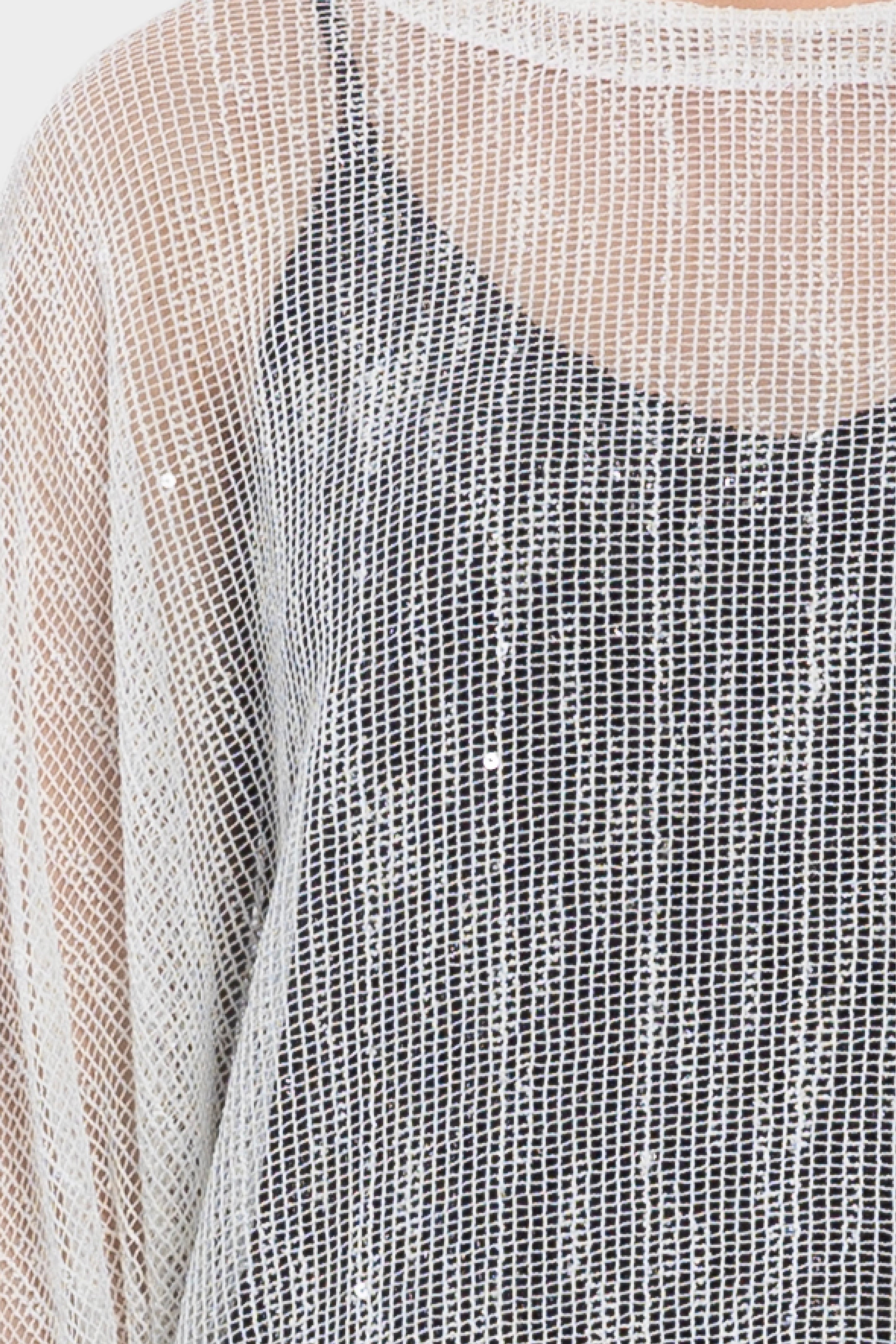 Fiesta Sparkle Mesh Top