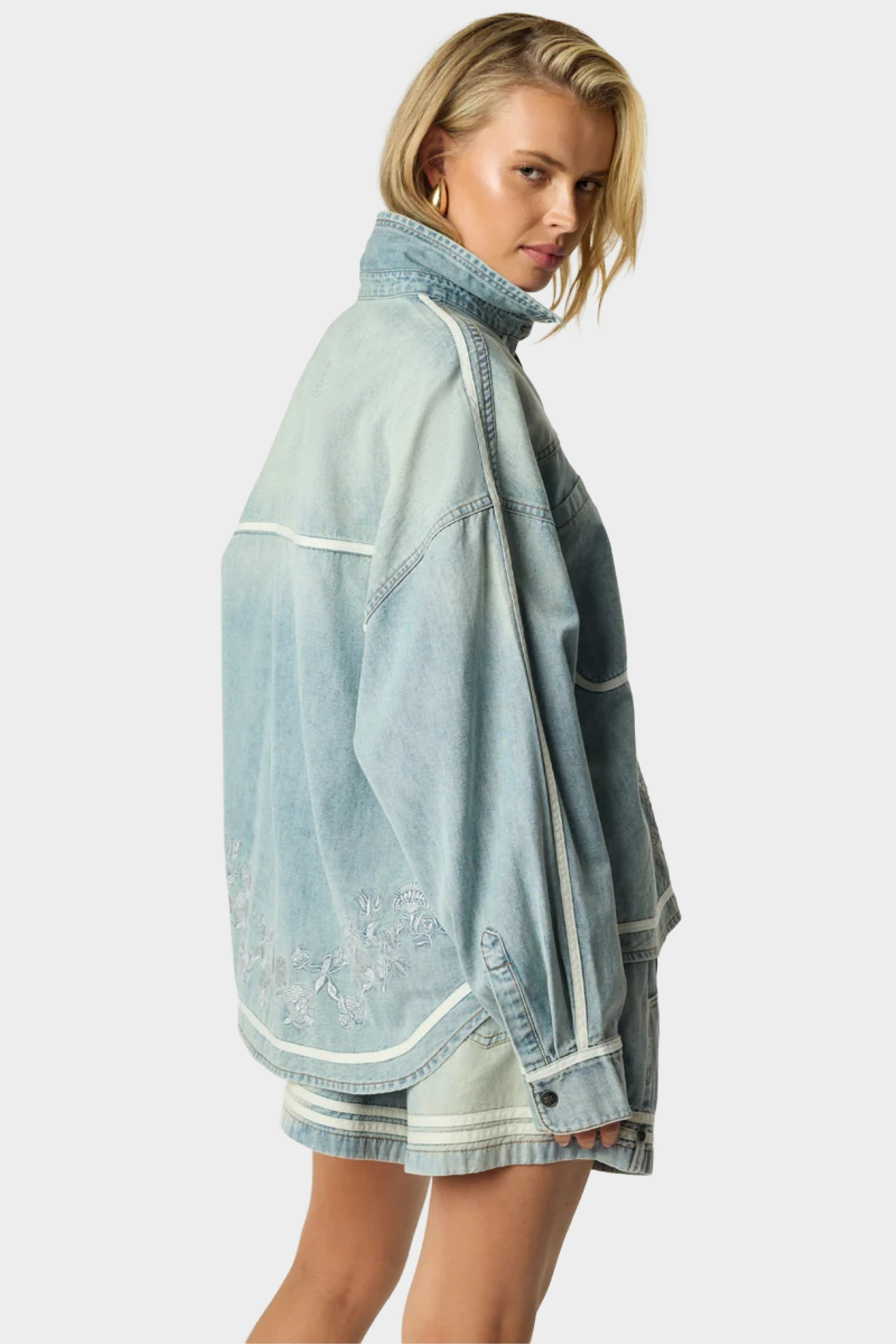 Folklore Embroidered Essential Shirt