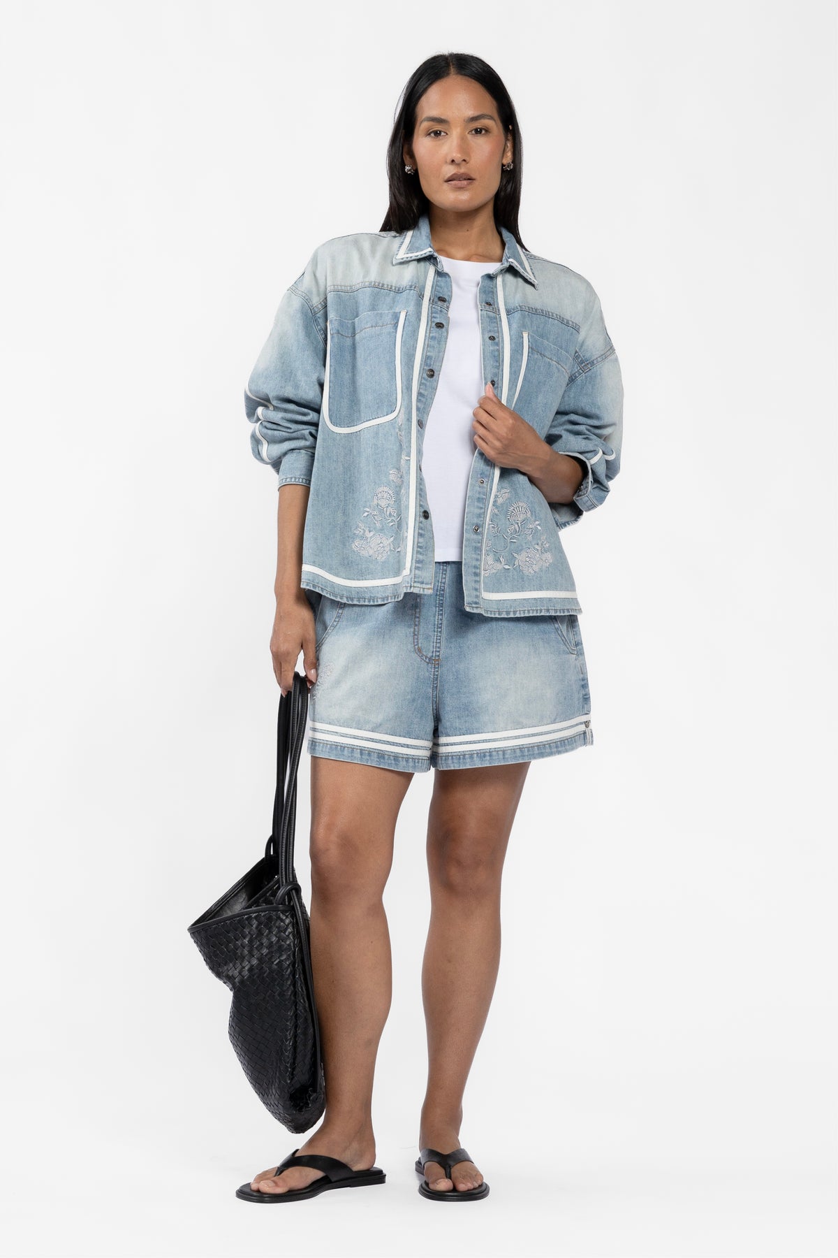 Folklore Embroidered Essential Shirt