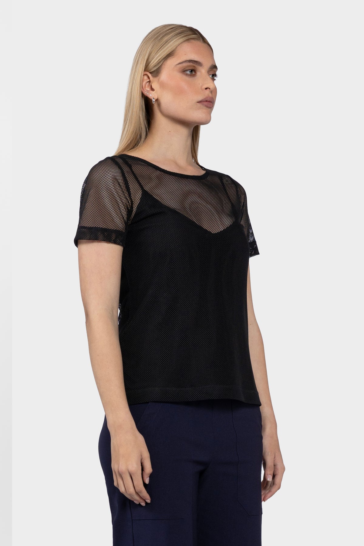 Gem Mesh Tee