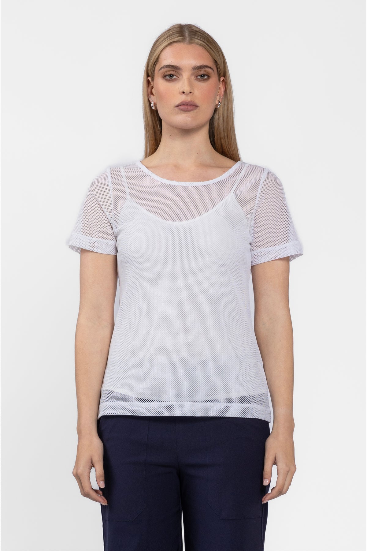 Gem Mesh Tee
