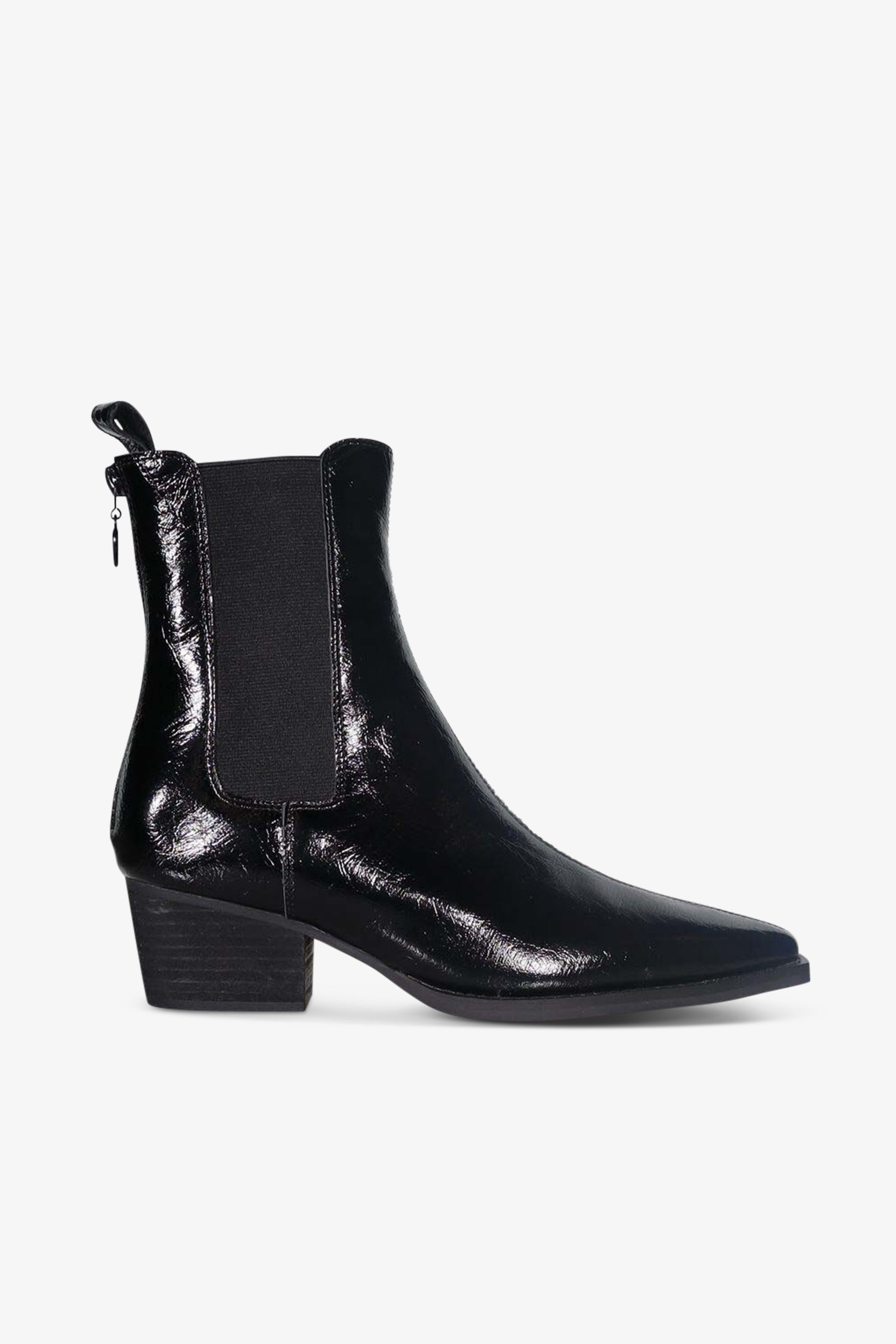 Hawk Pointed Toe Ankle Boot