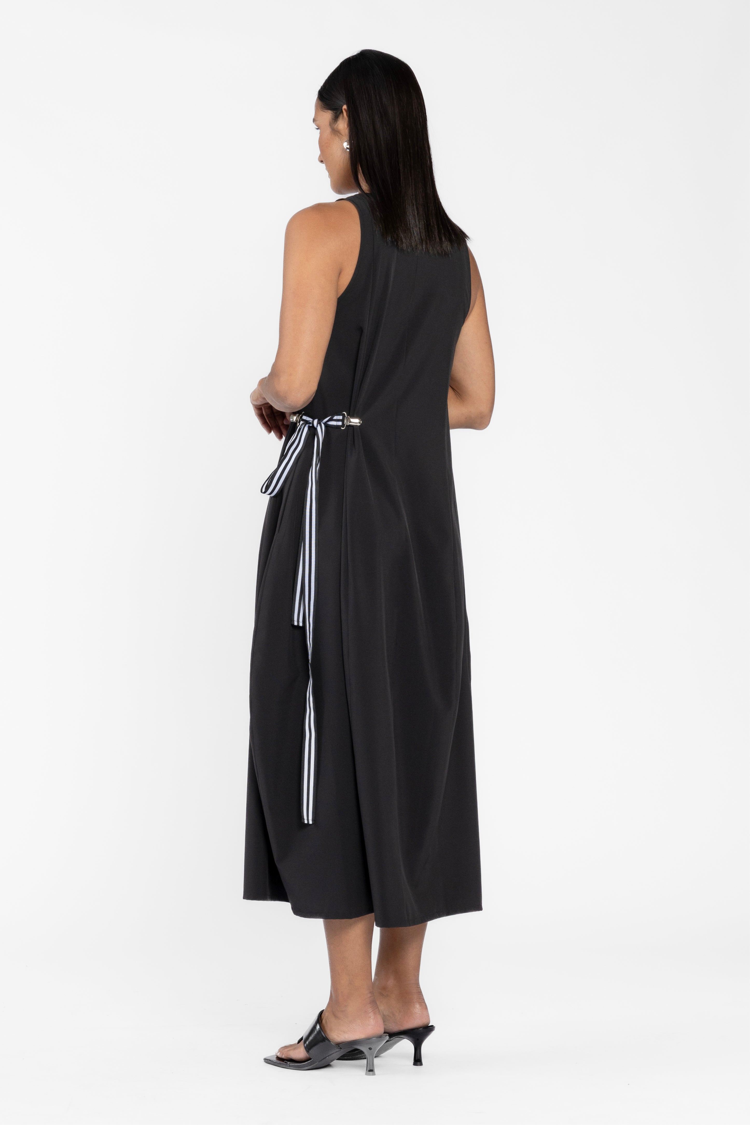 Juliana Bubble Hem Sleeveless Dress