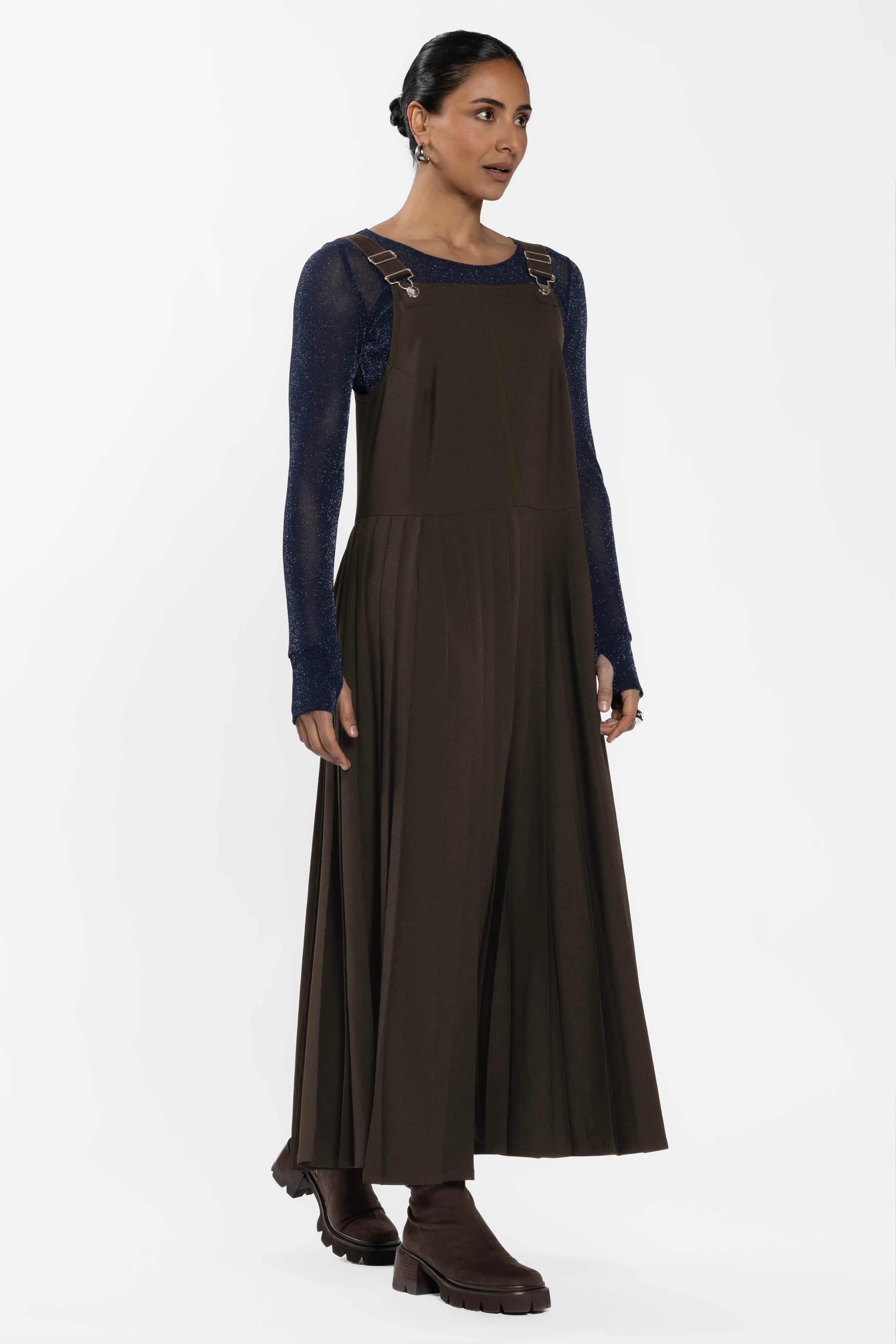 Kingsway Pleated Dress