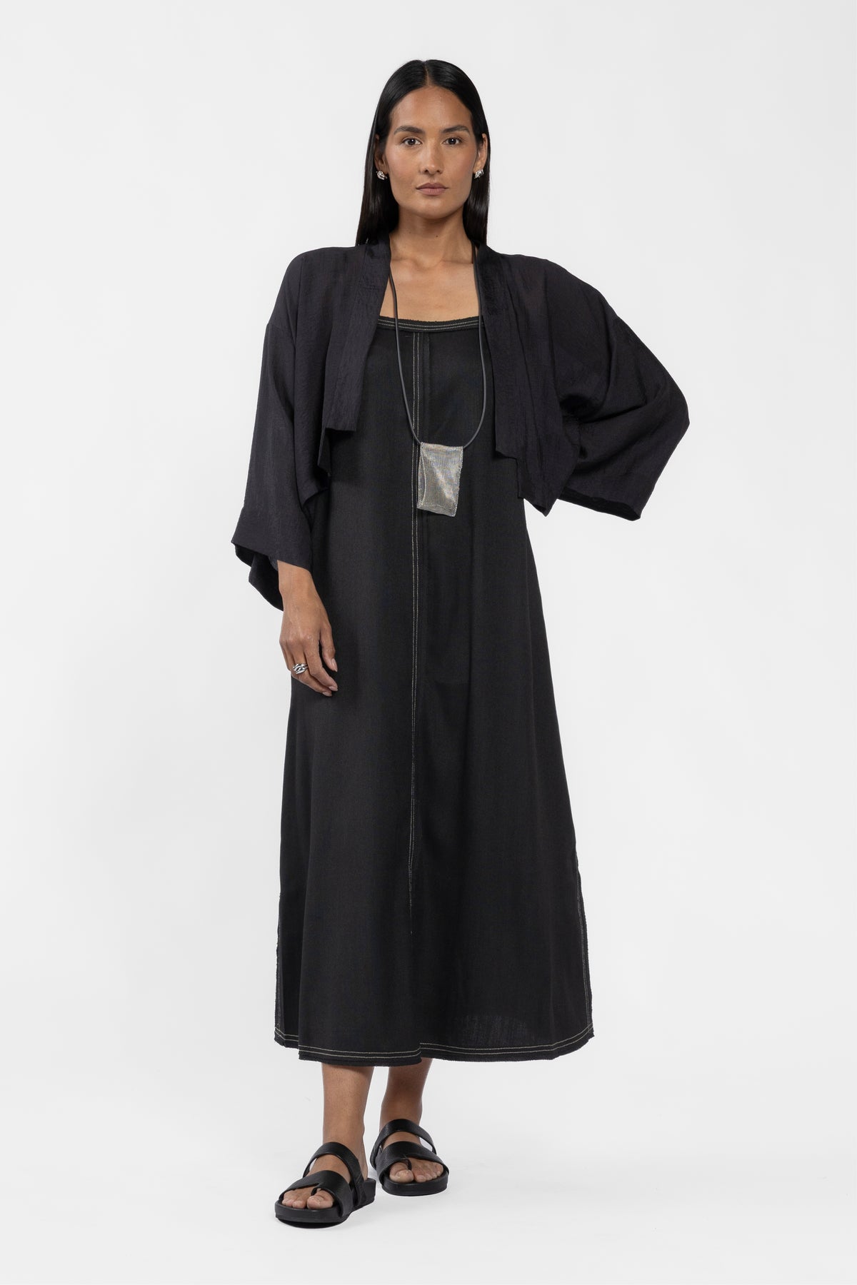 Leeandra Sleeveless Long Dress