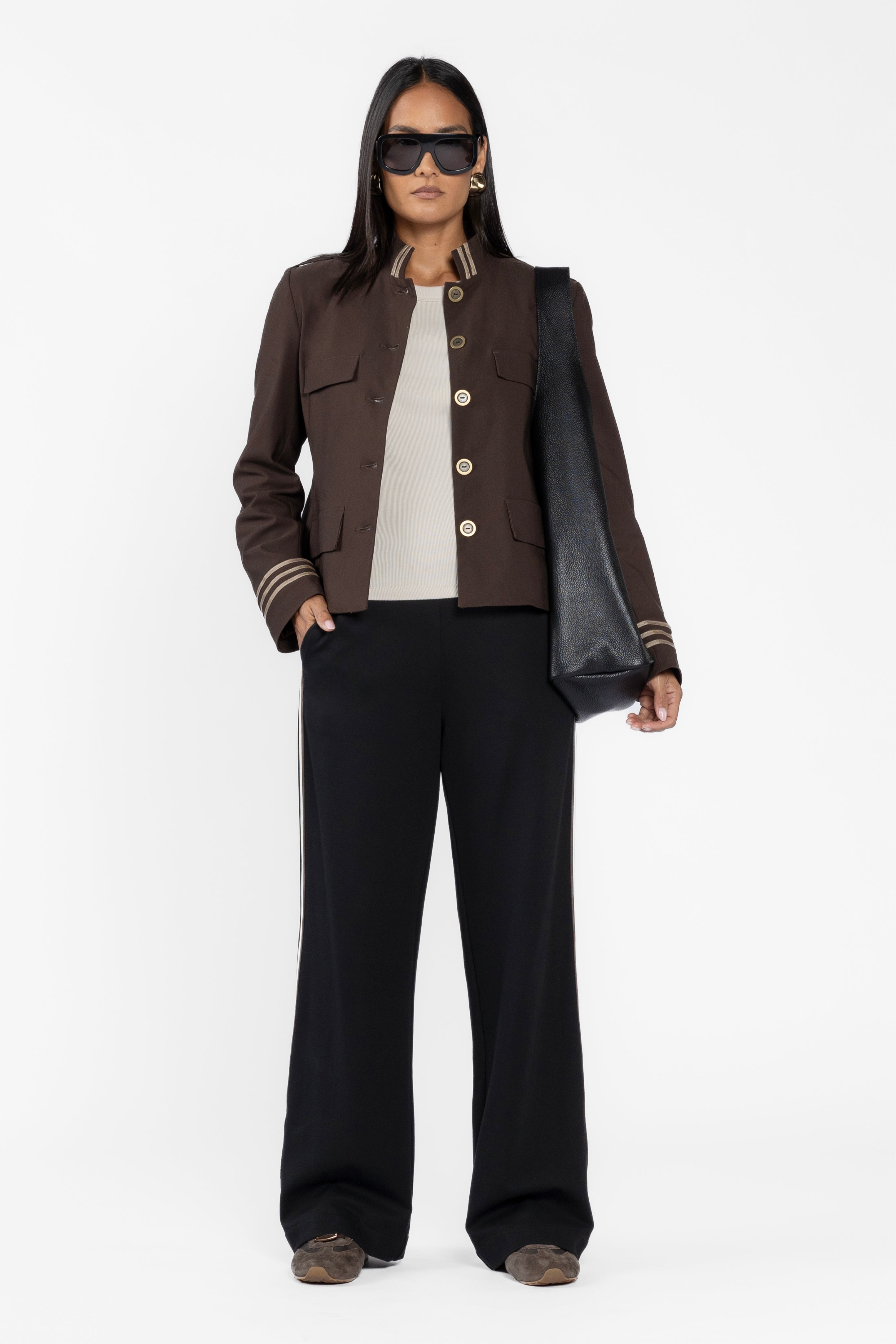 Malo Knit Wide Leg Pant