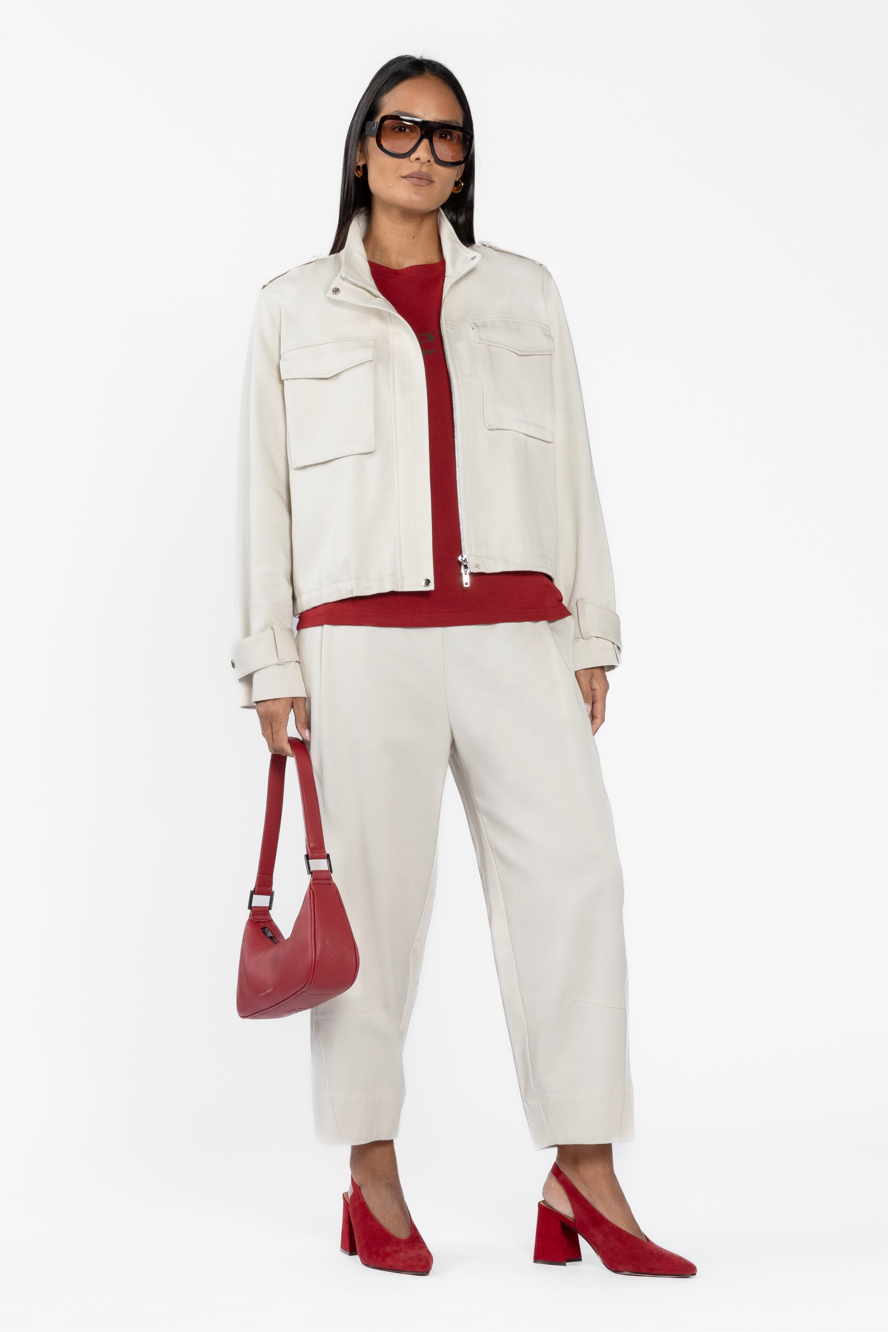 Marleigh Funnel Neck Jacket