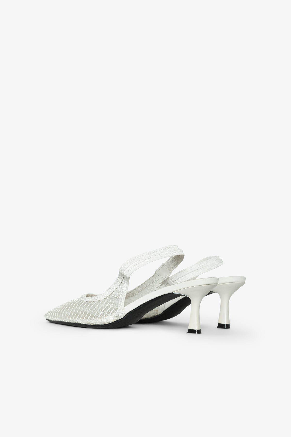 Mist Mesh Slingback Heel