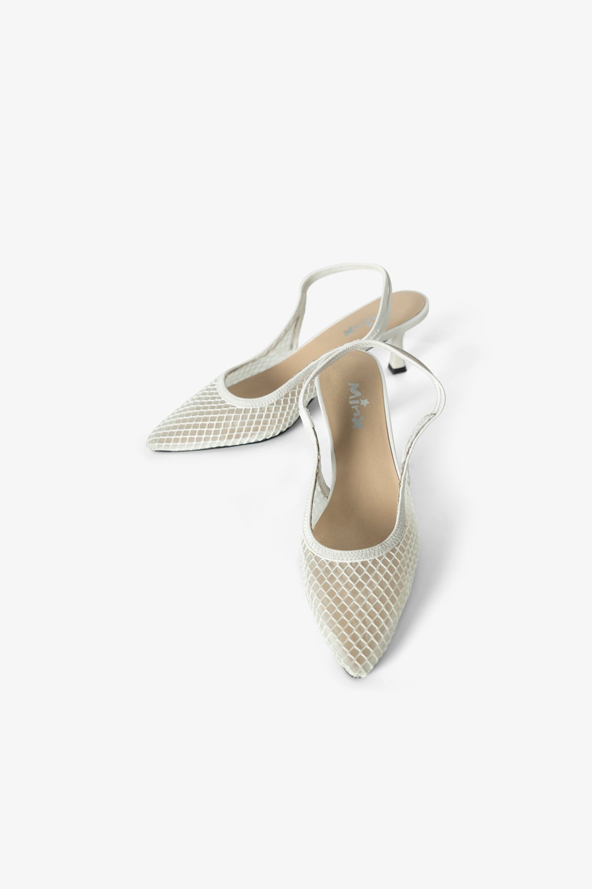 Mist Mesh Slingback Heel
