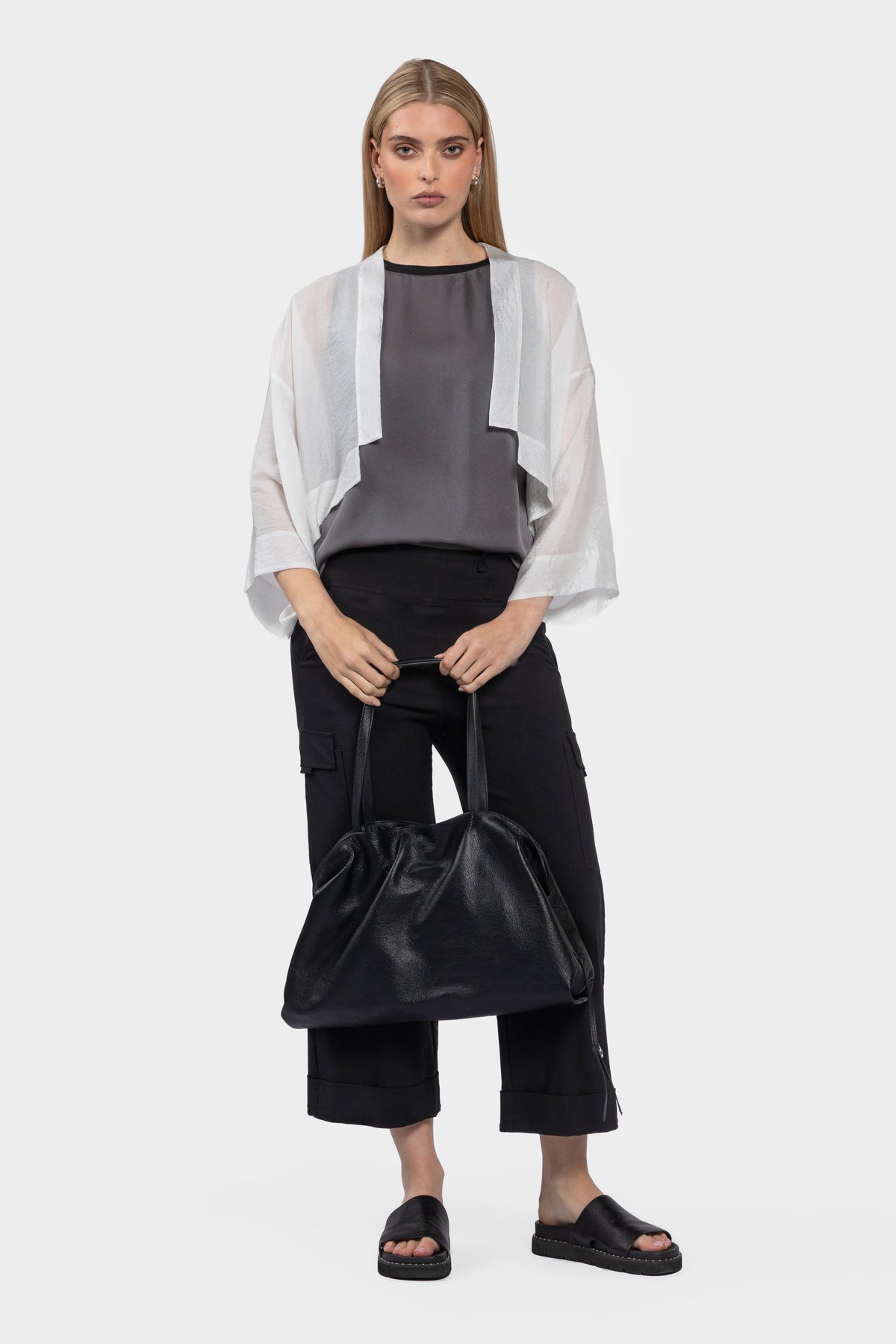 Soul Light Weight Kimono - White