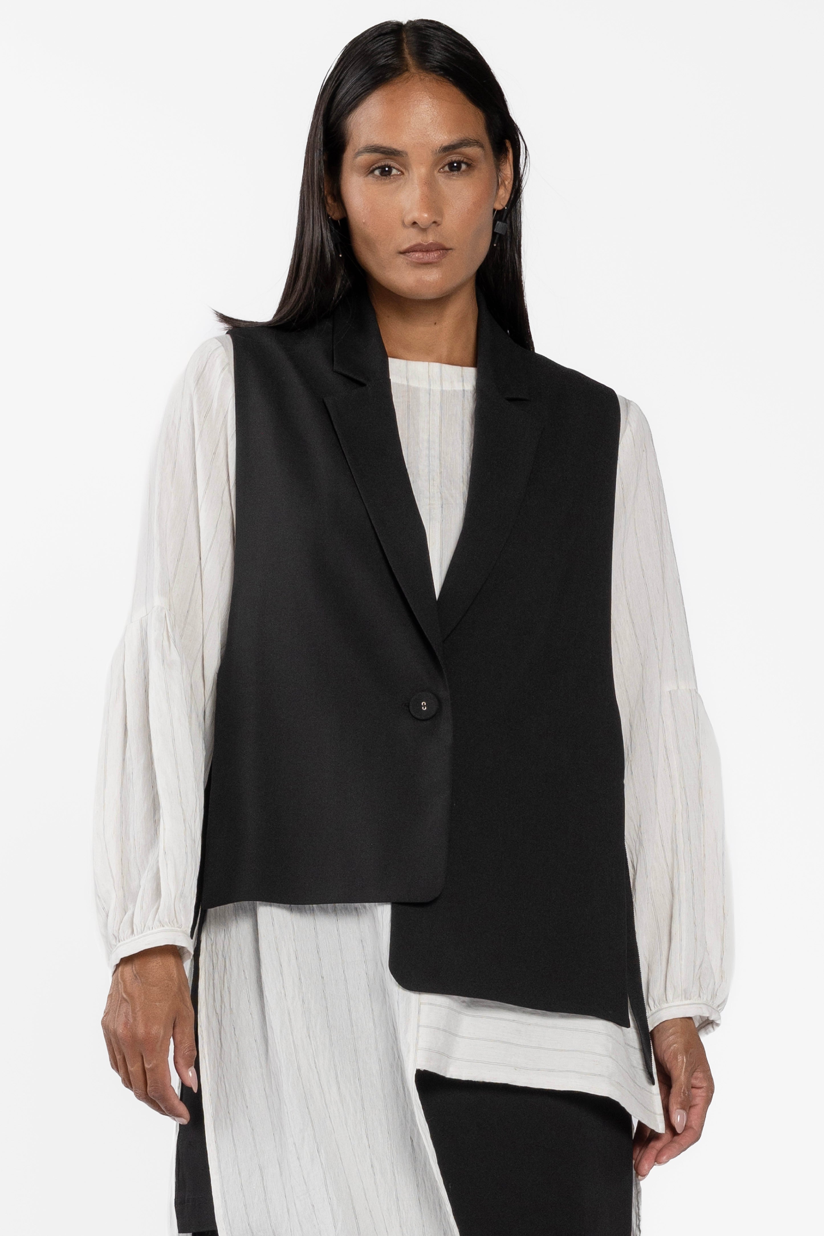 Orielle Assymetrical Waistcoat