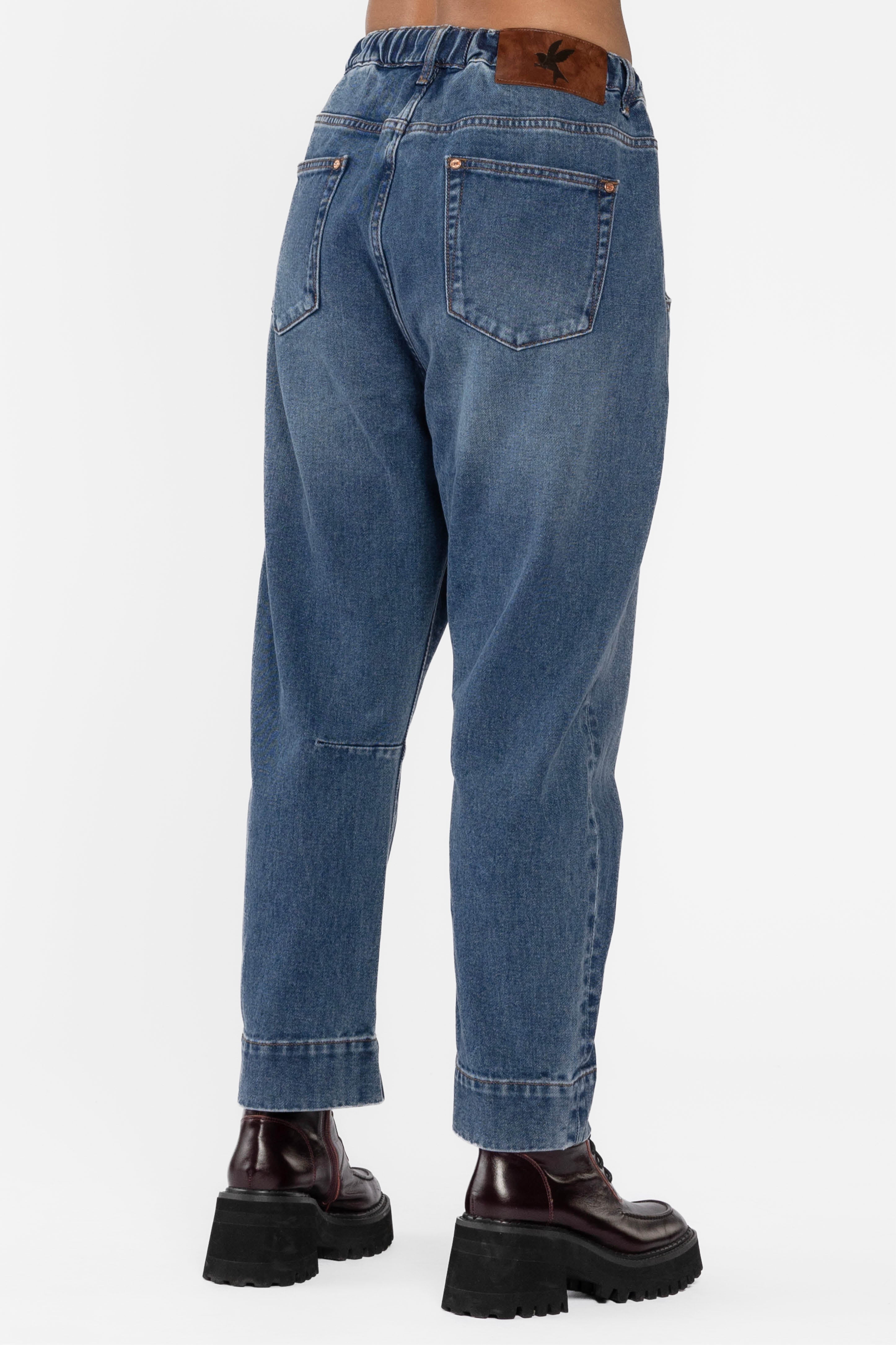 Outcasts Low Waist Drop Crotch Harem Jeans