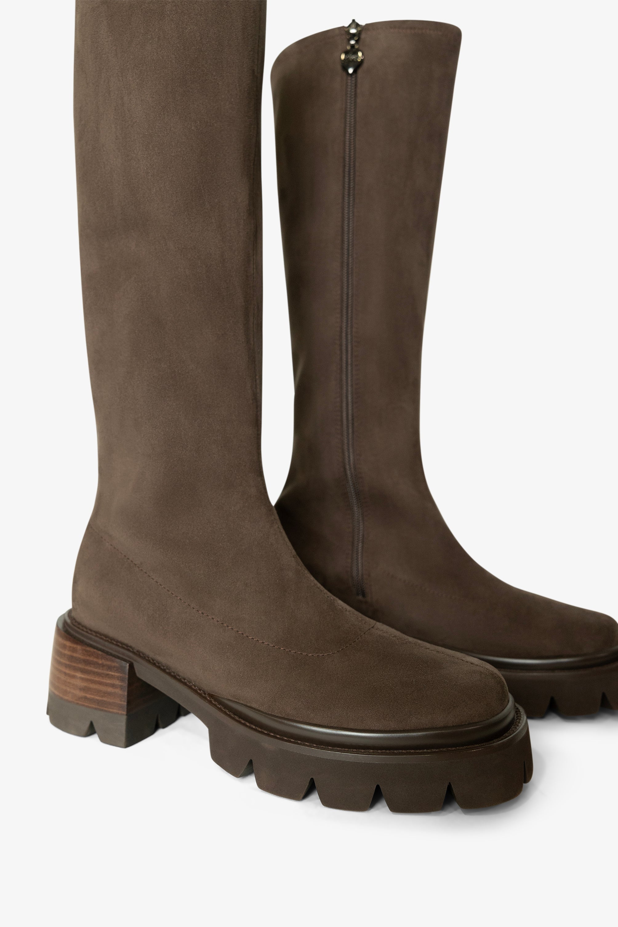 Prime Knee-High Suede Boot