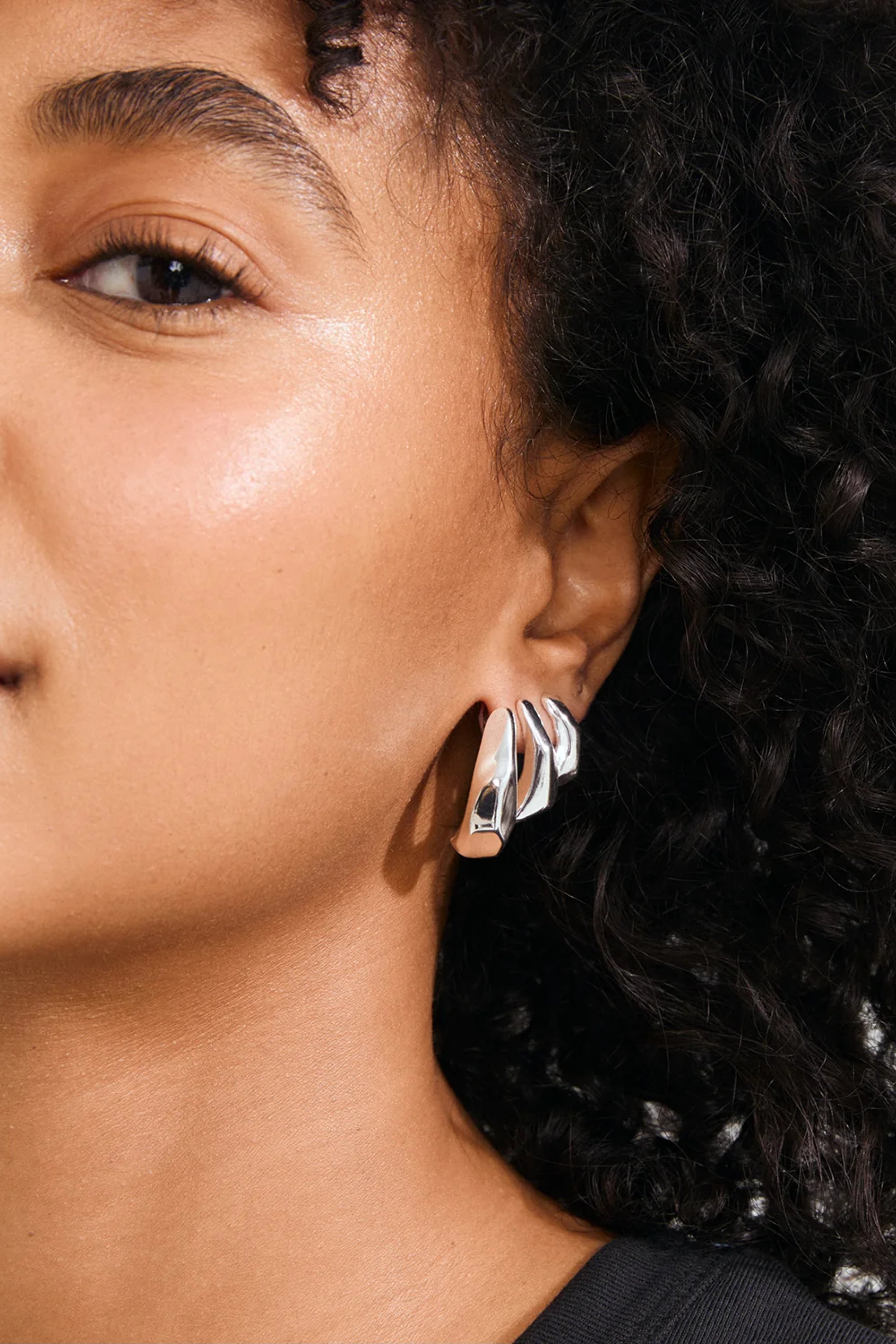 Presence Earrings - Silver