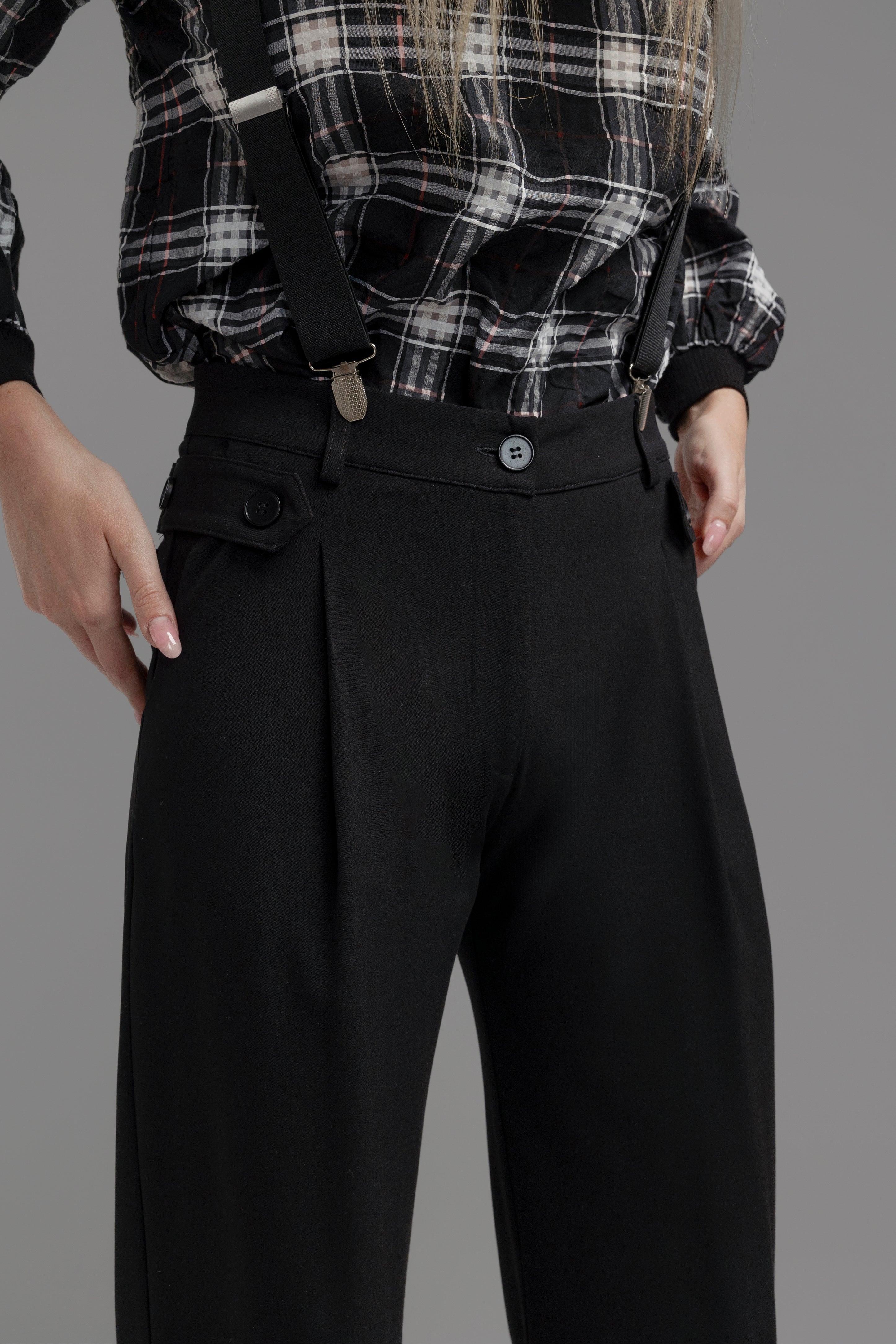Alanzo Wide Leg Cropped Pant