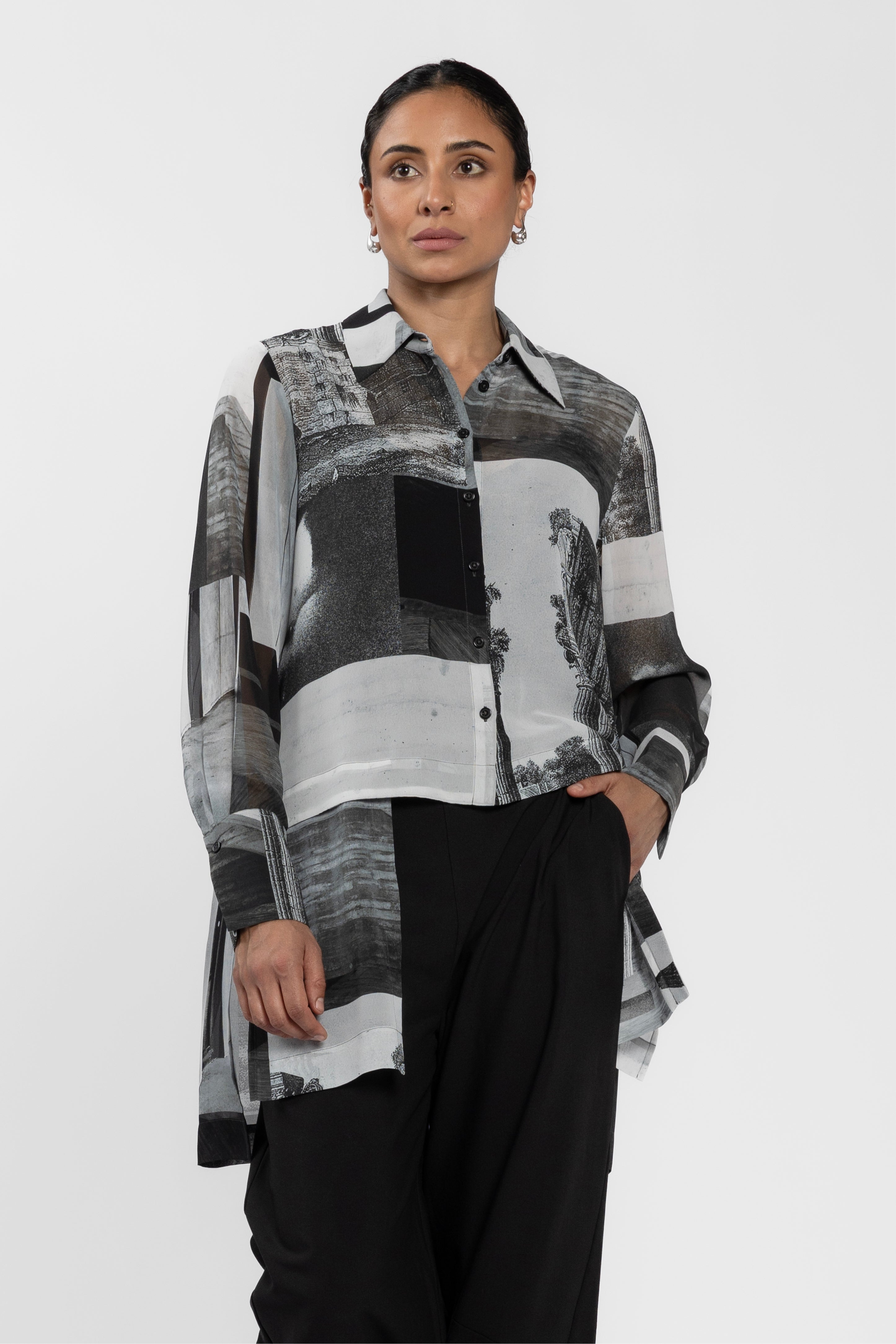 Alber Assymetrical Shirt