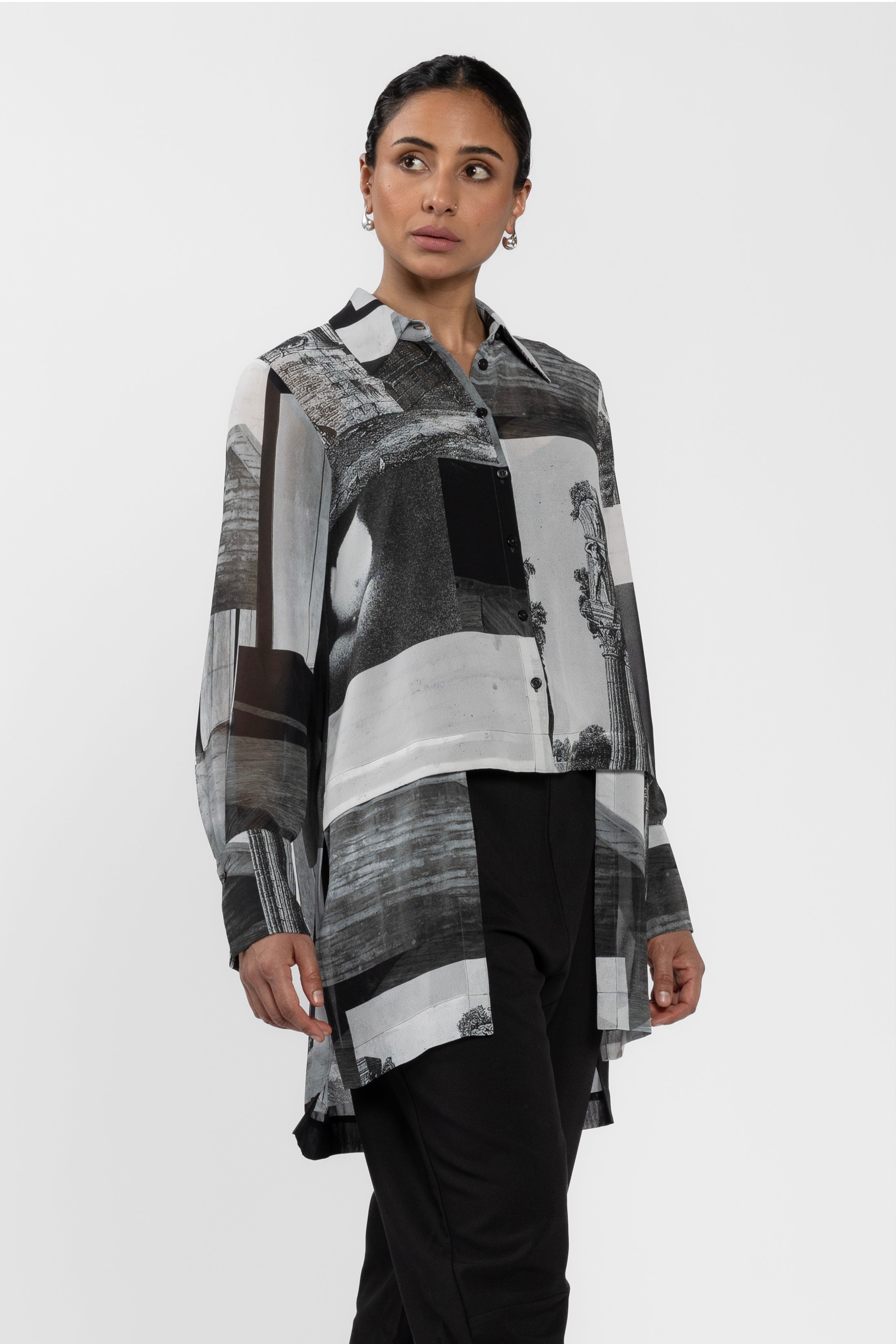 Alber Assymetrical Shirt