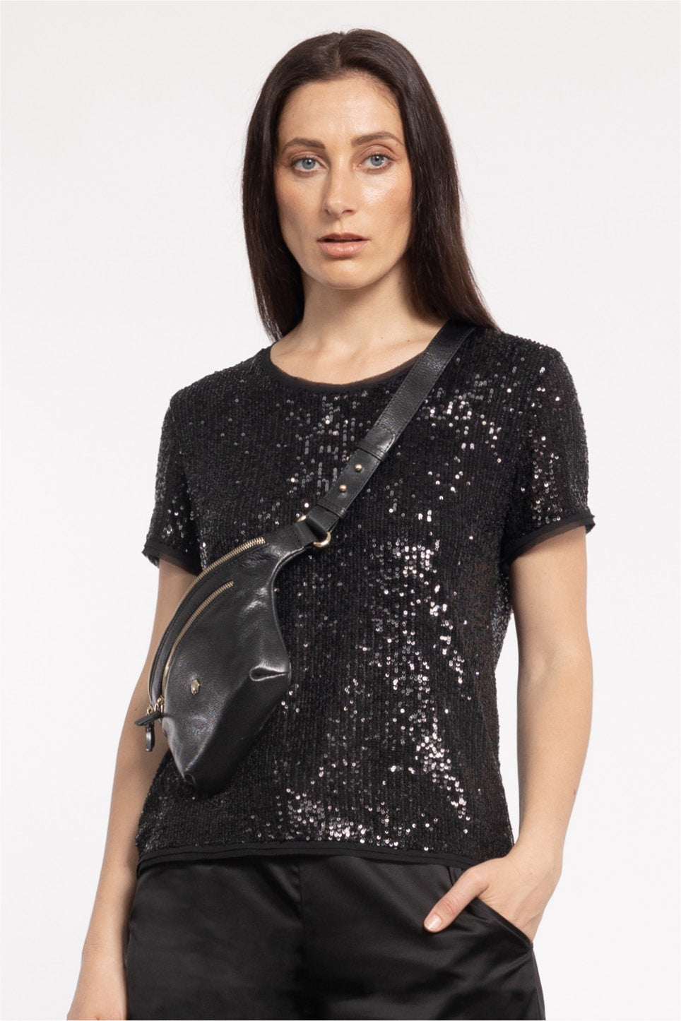 Ally Sequin Tee