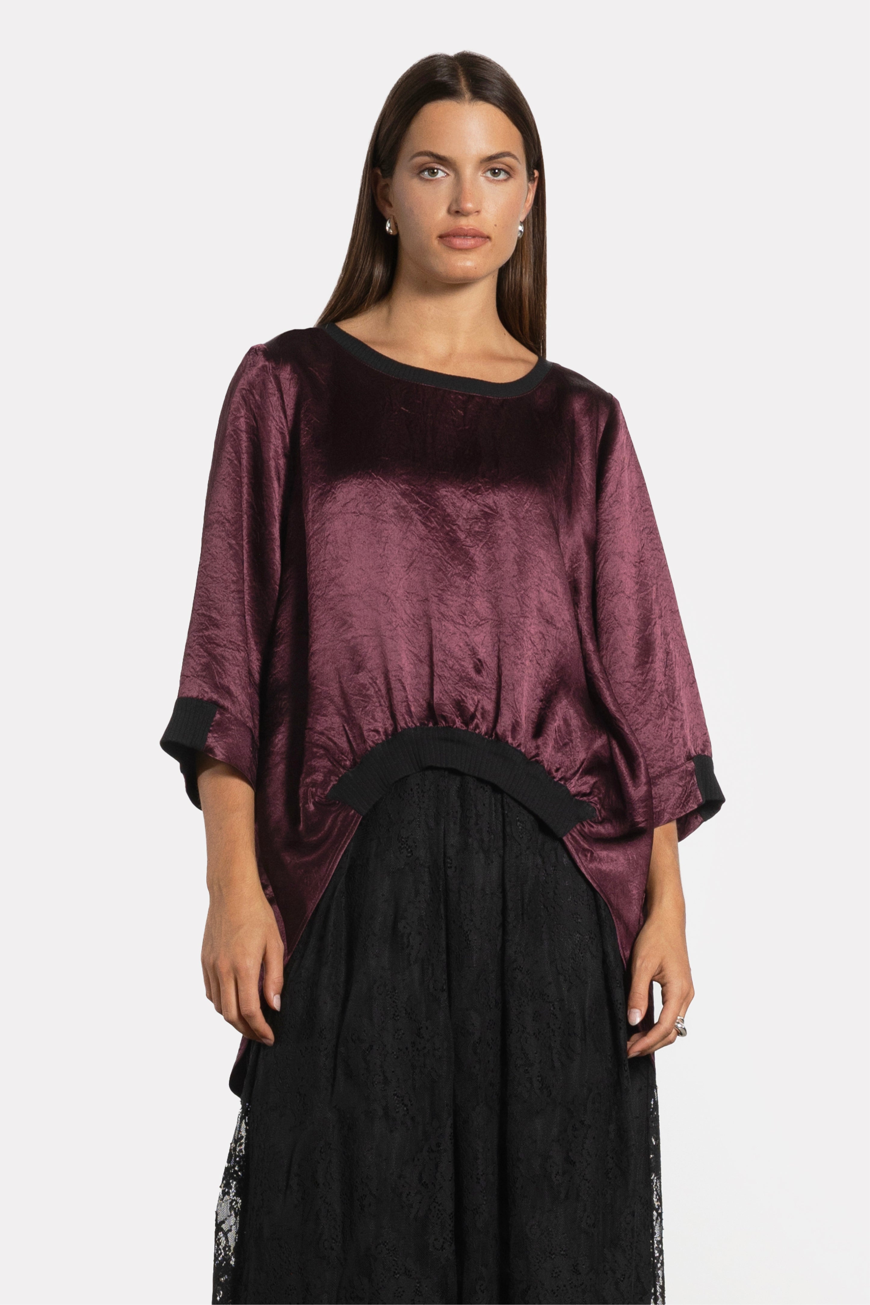 Bronte Curved Hem Top