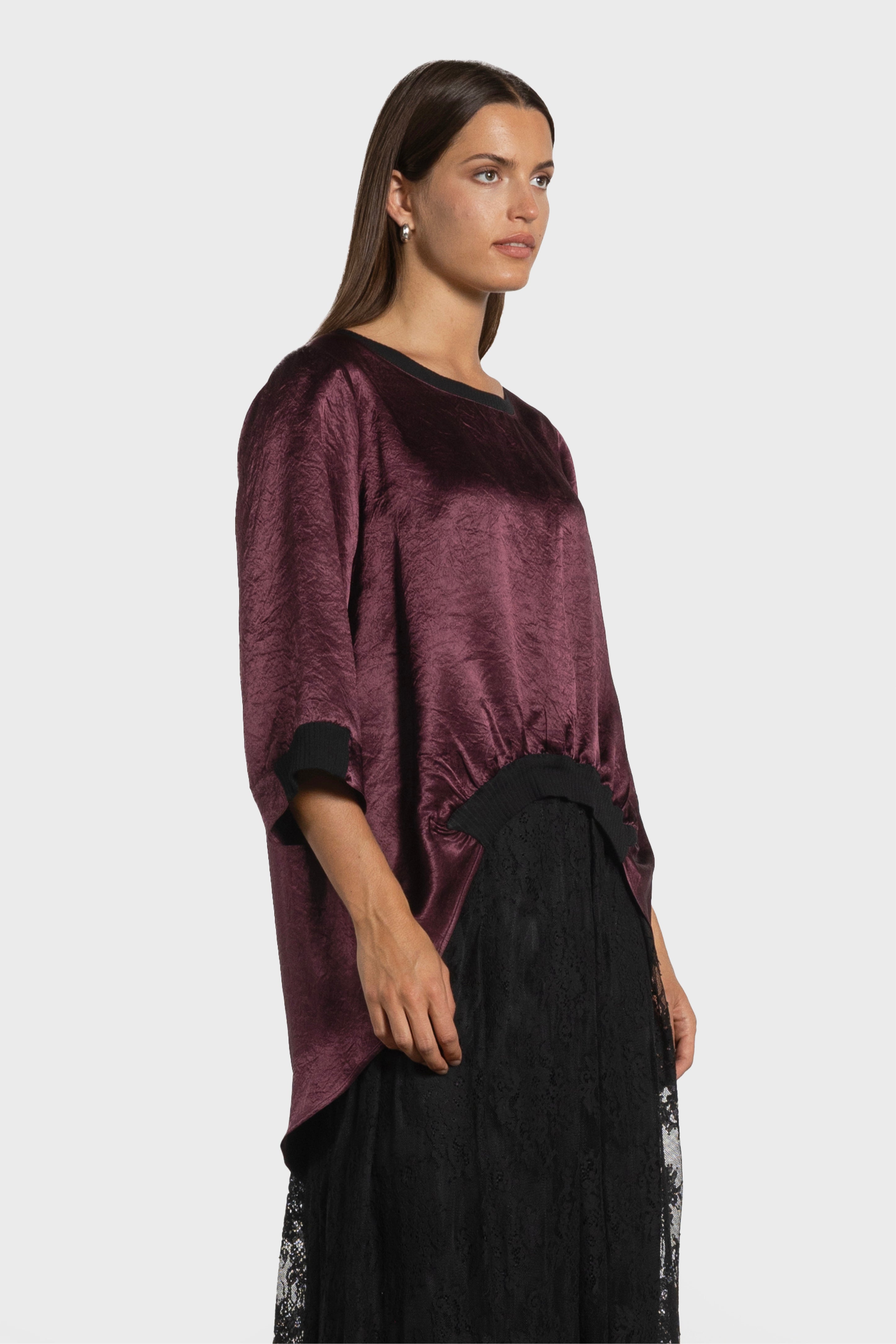 Bronte Curved Hem Top