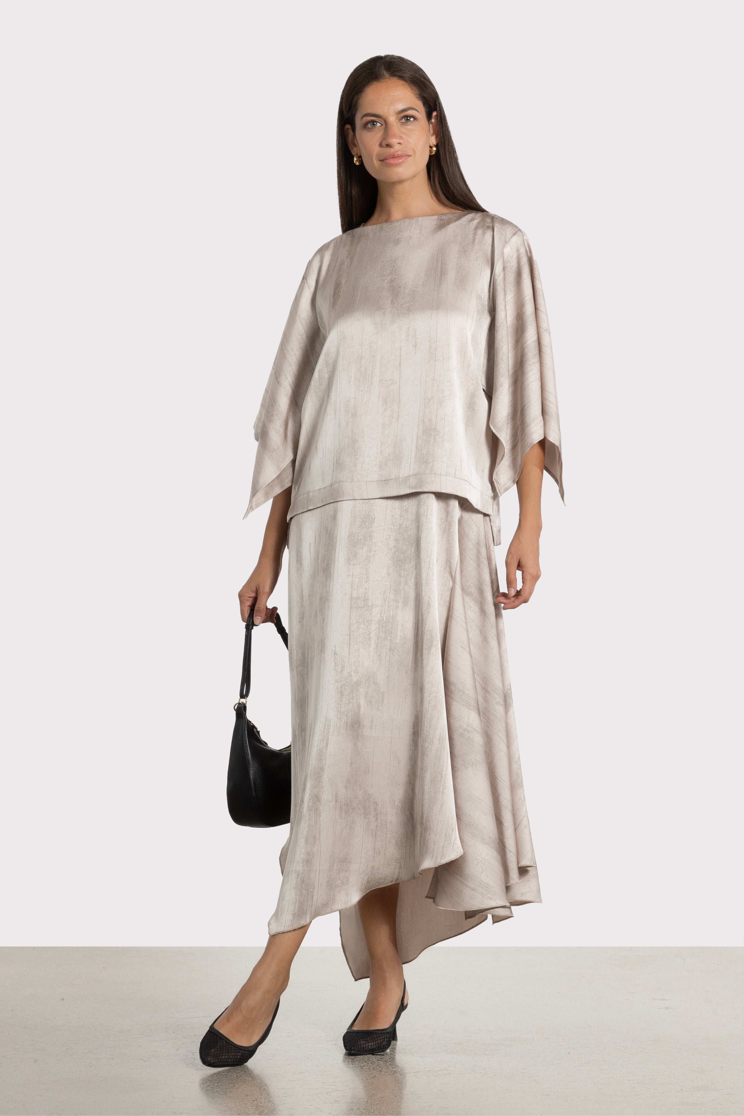 Bronx Asymmetric Sleeveless Dress