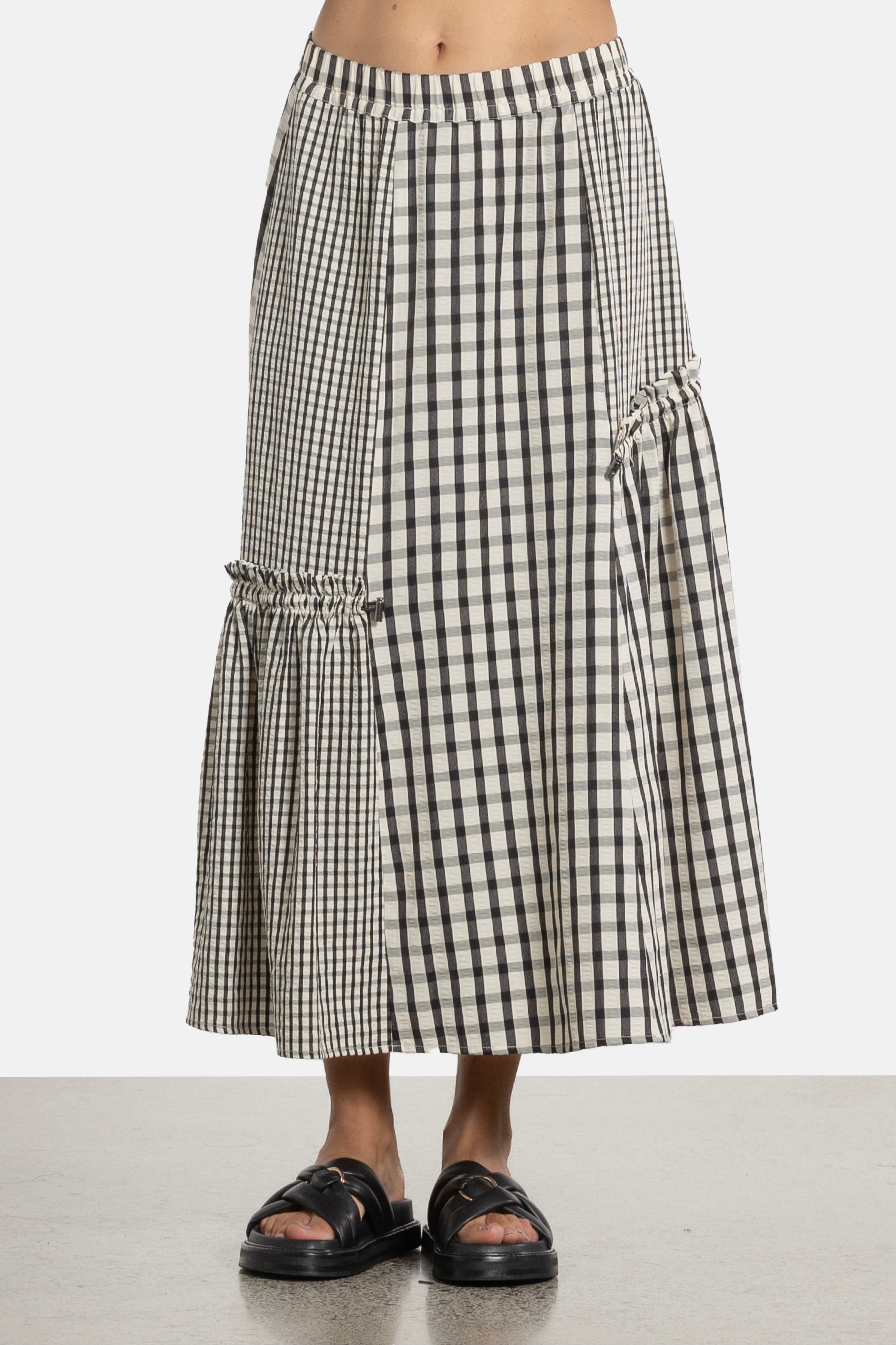 Brooke Gathered Detail Skirt