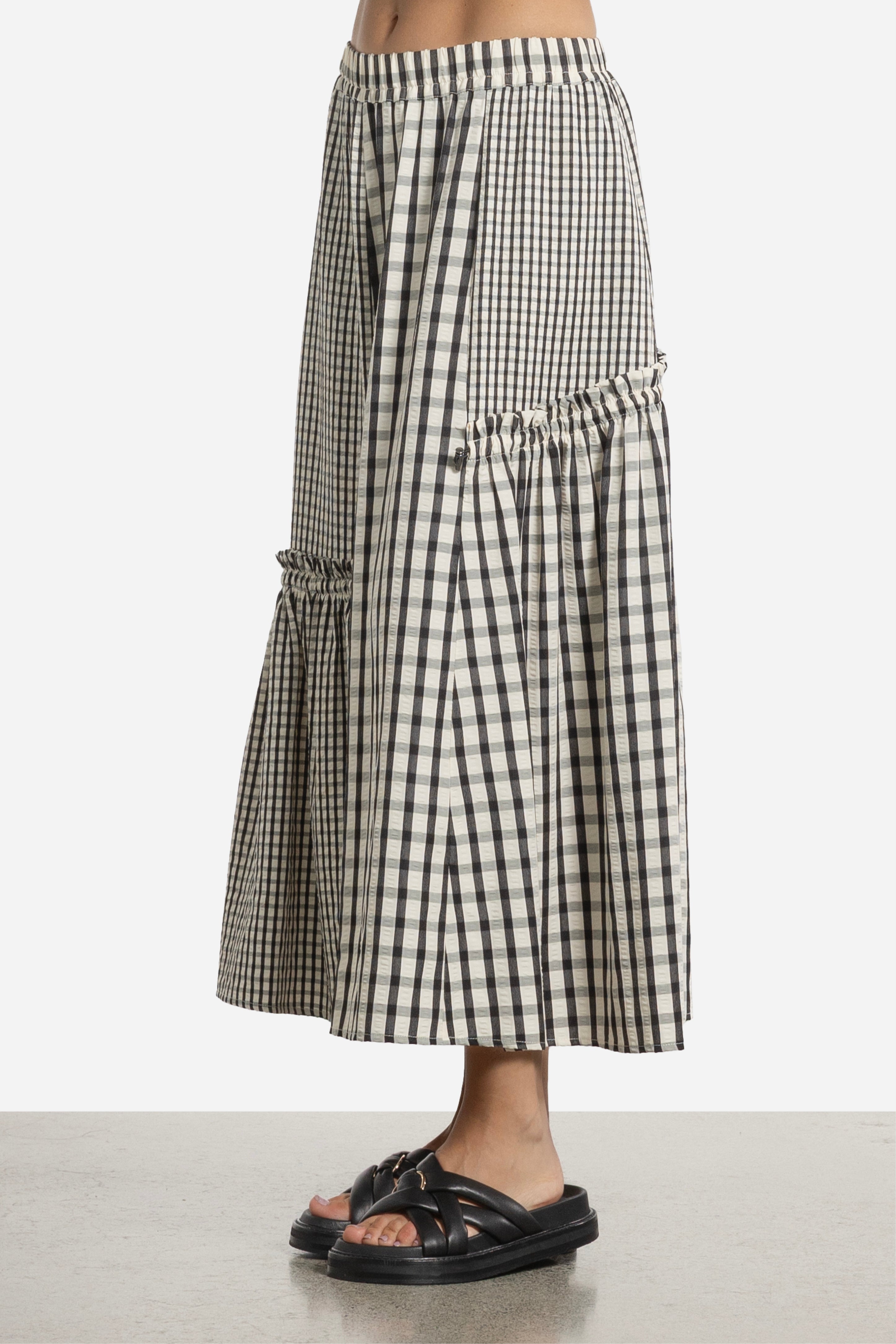 Brooke Gathered Detail Skirt