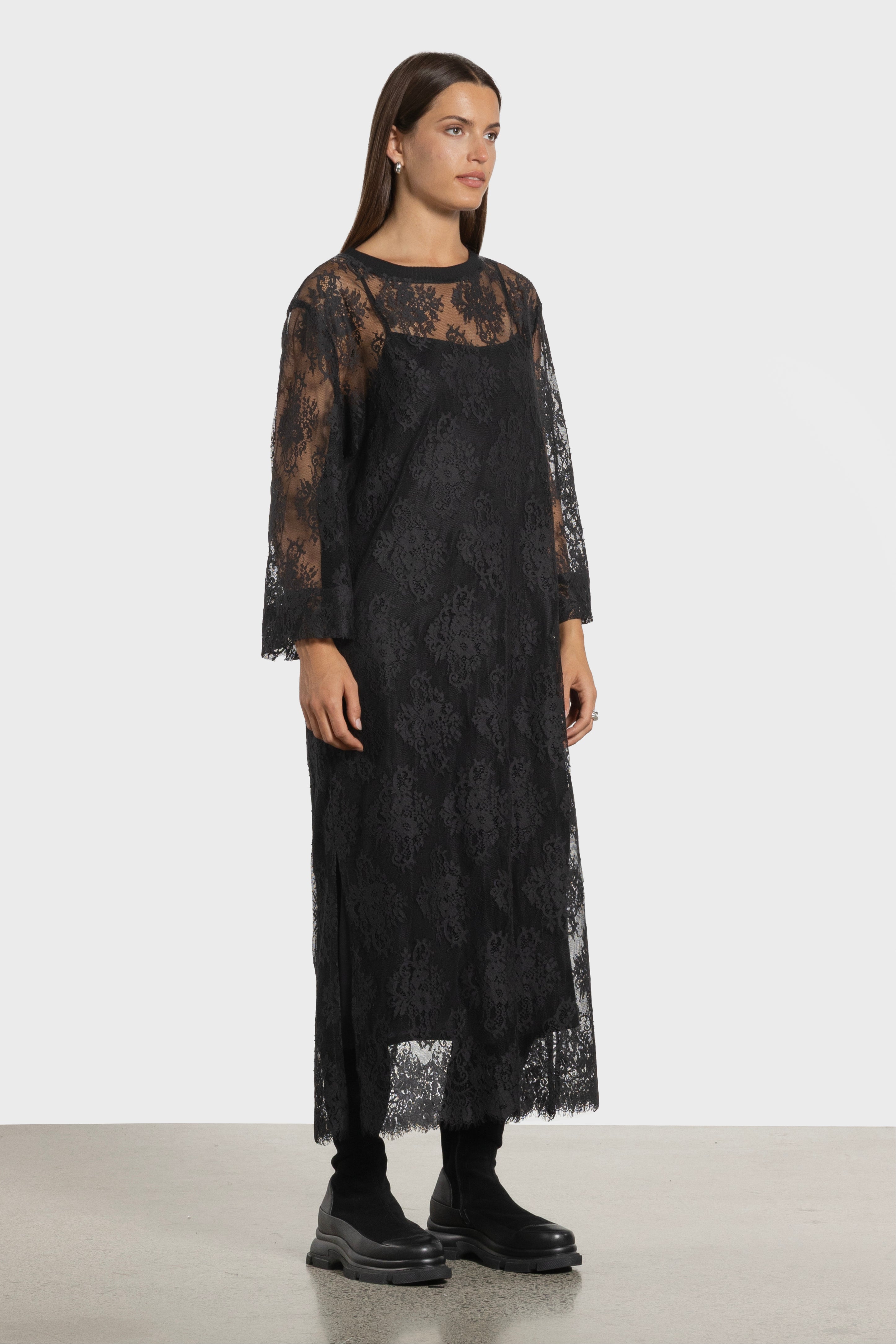 Callie Lace Dress & Slip