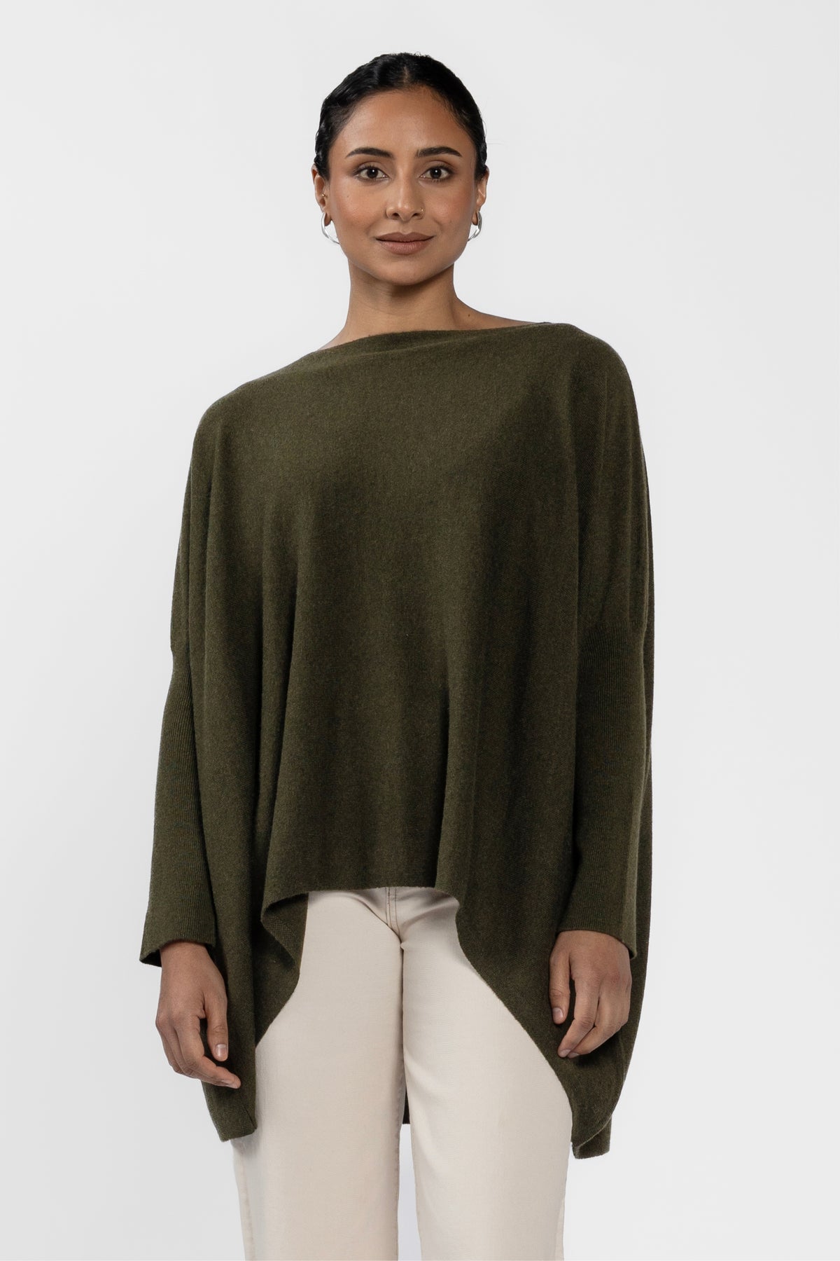Cece Dropped Shoulder Long Sleeve Top