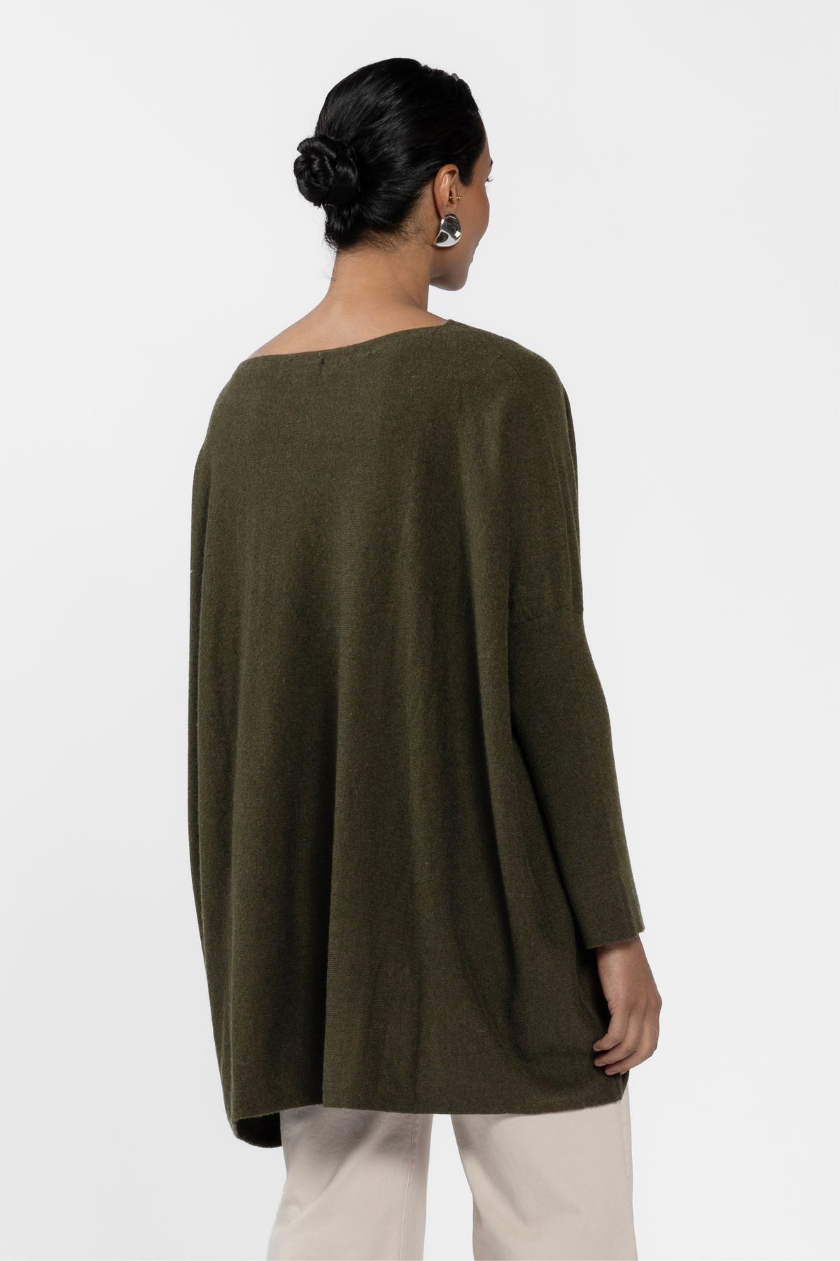 Cece Dropped Shoulder Long Sleeve Top