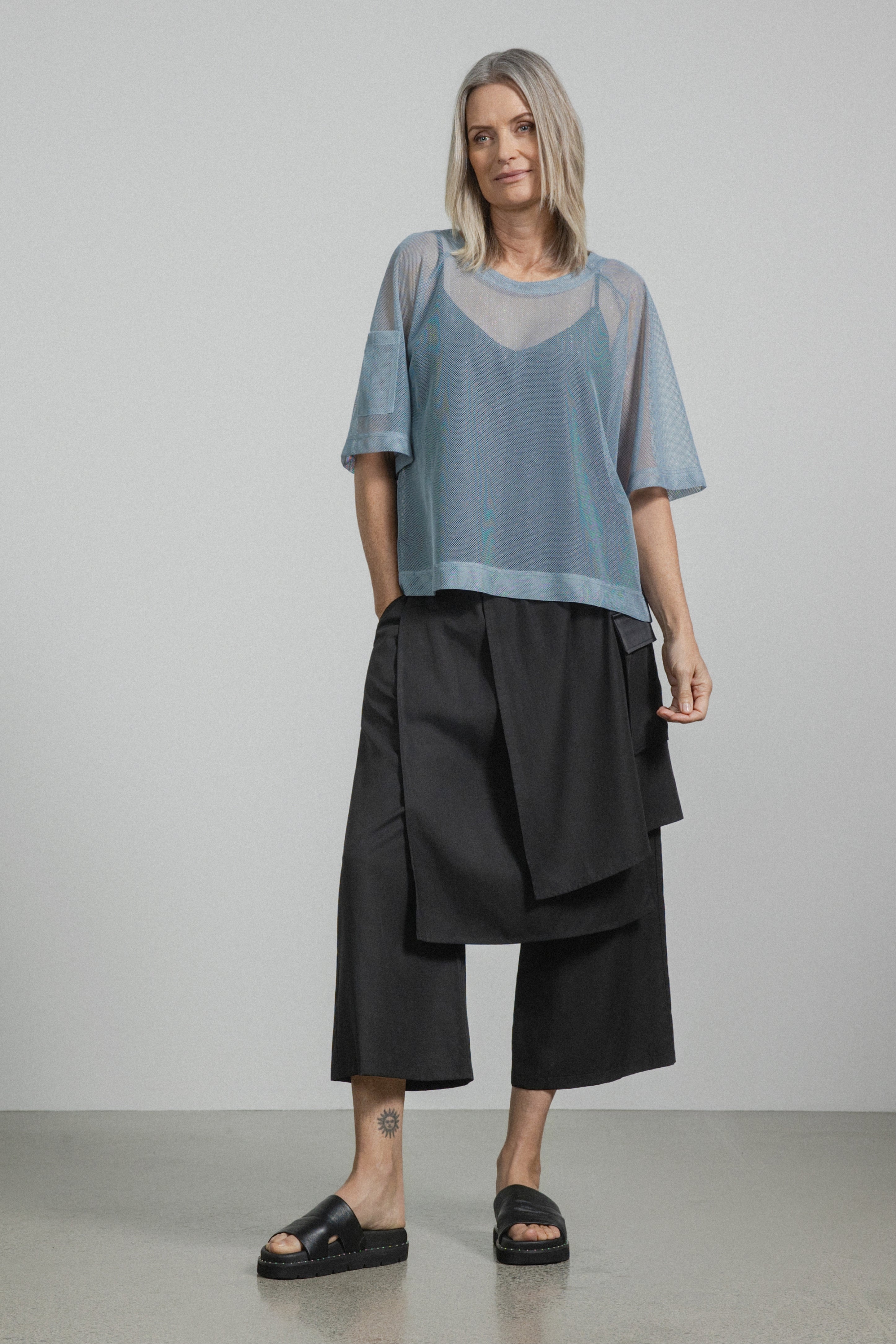 Chase Asymmetric Layered Pants