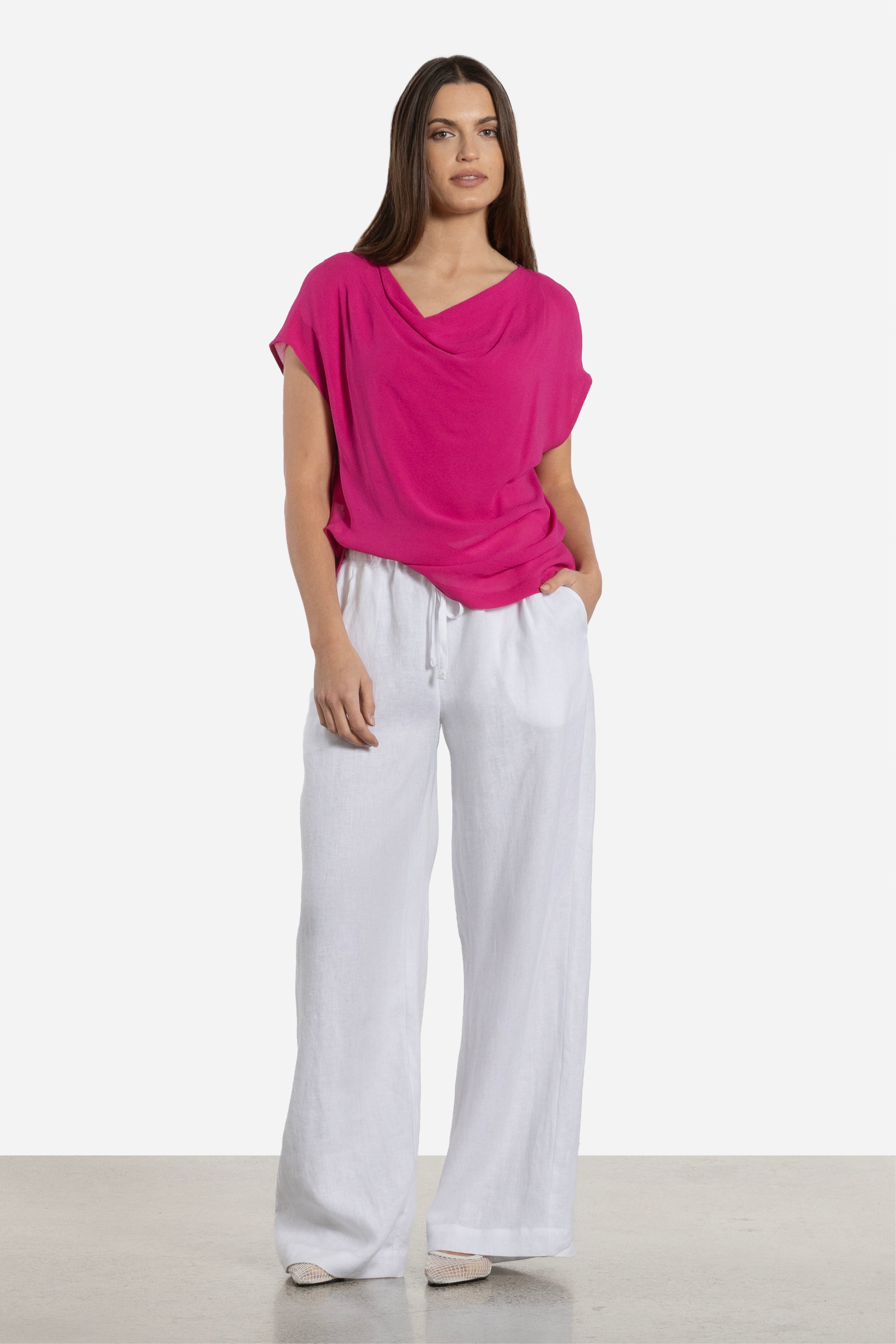 Chorus Cowl Neck Top