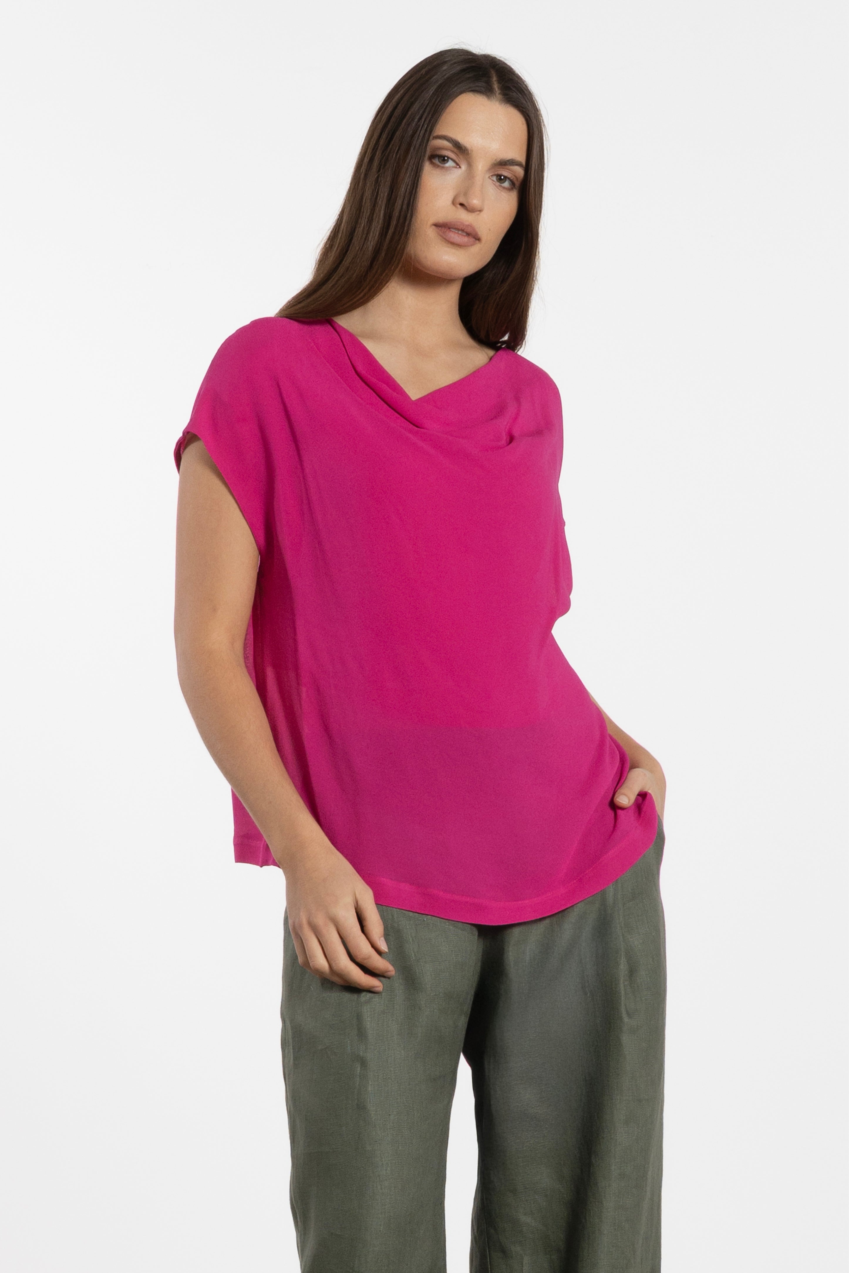 Chorus Cowl Neck Top