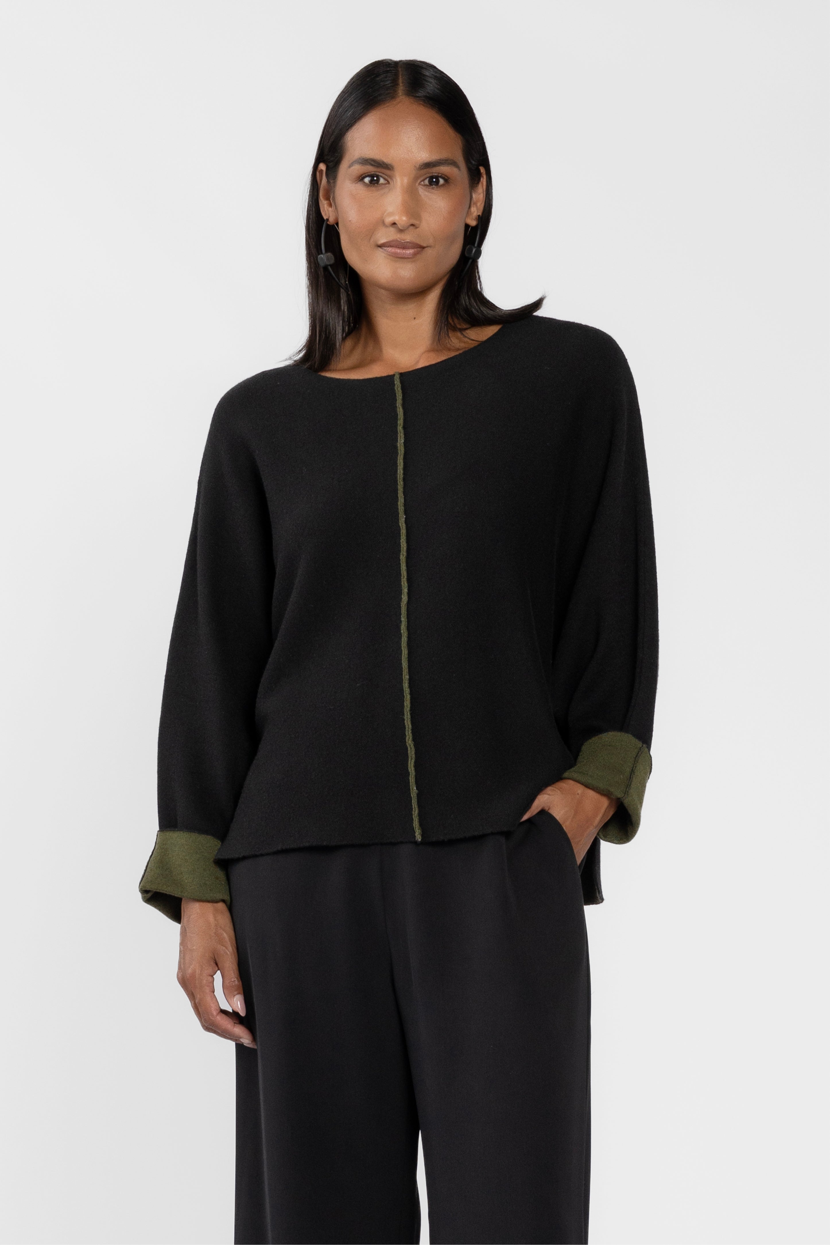 Cosmo Reversible Batwing Jumper
