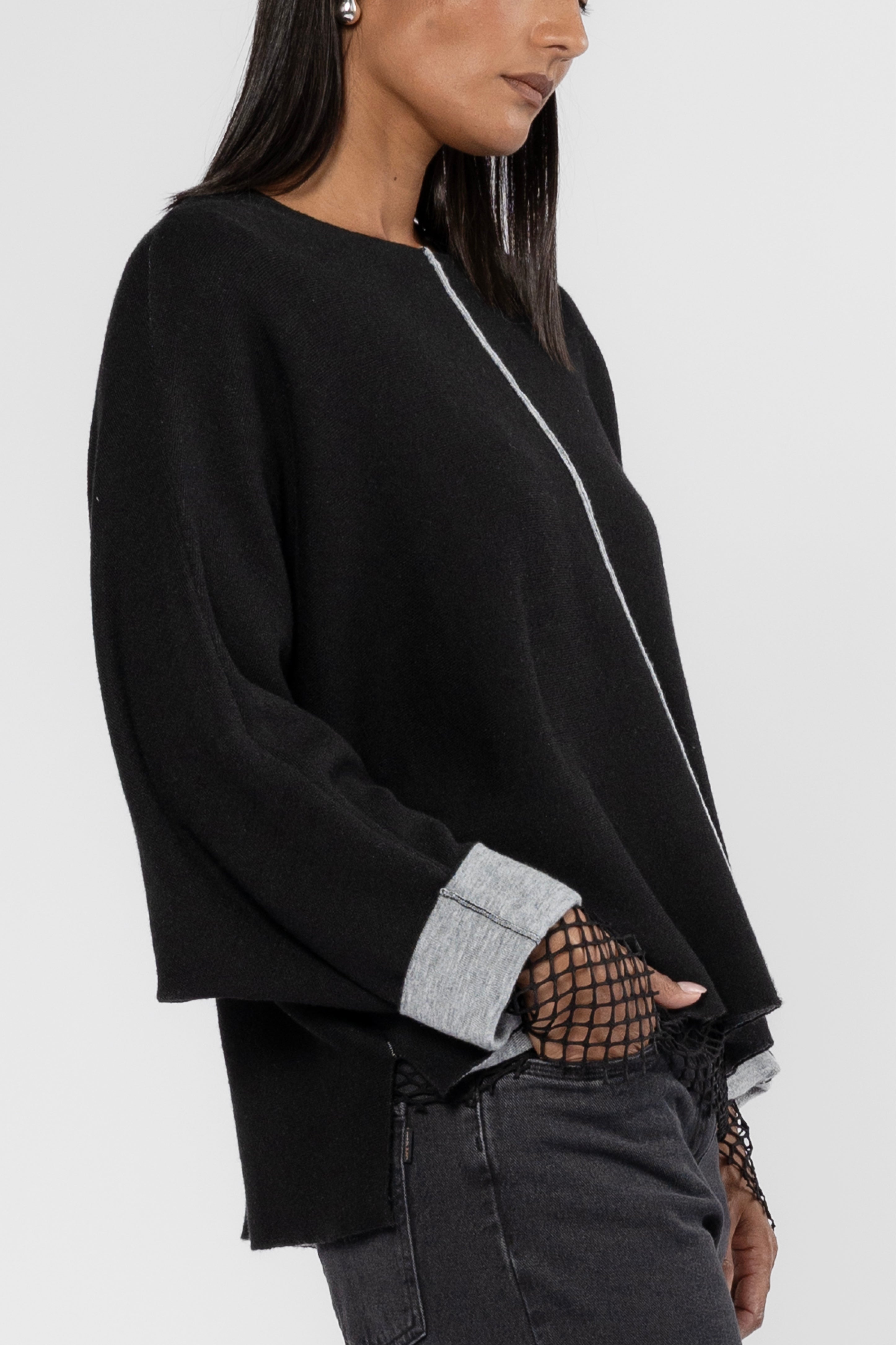 Cosmo Reversible Batwing Jumper
