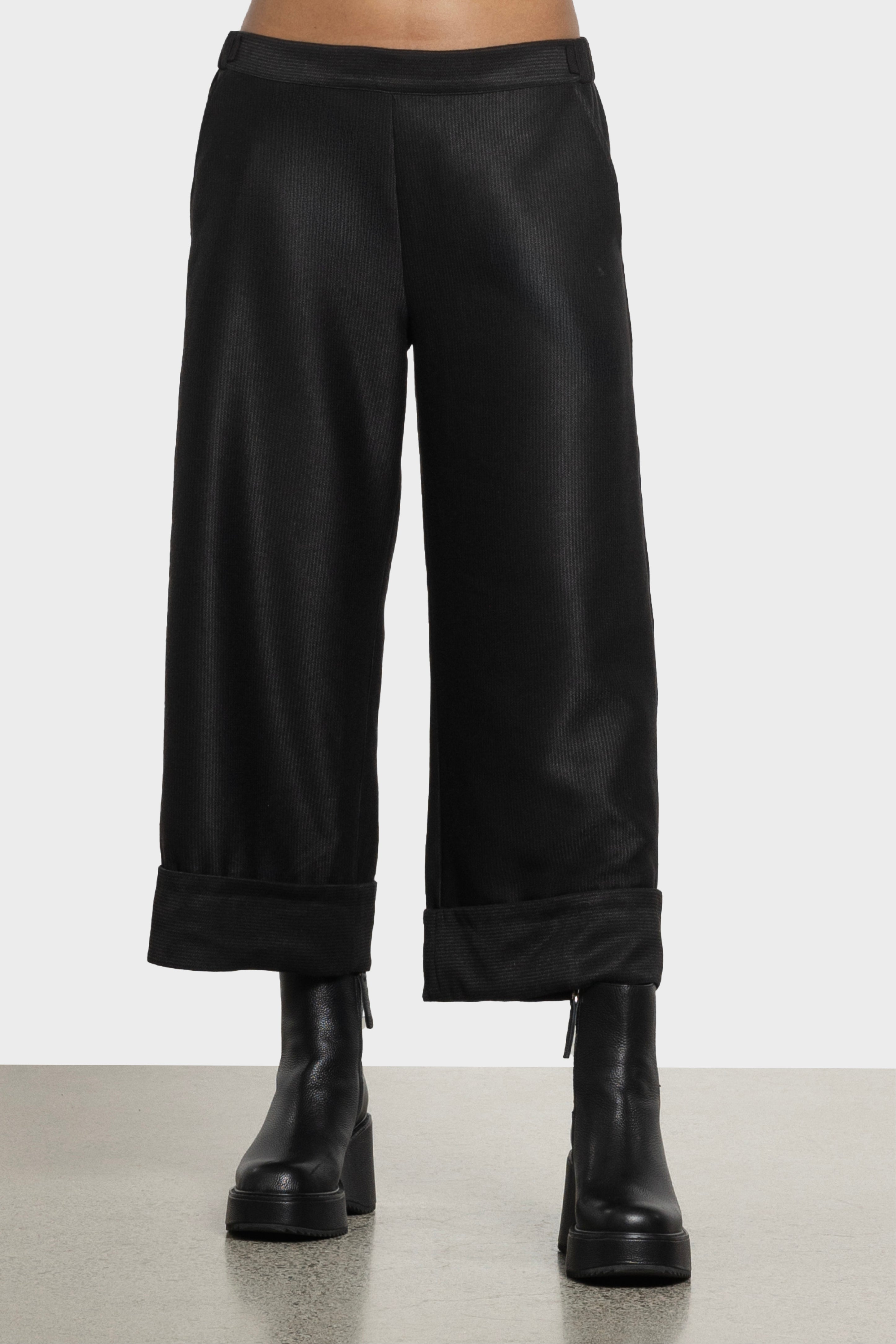 Dean Wide Leg Cropped Pant