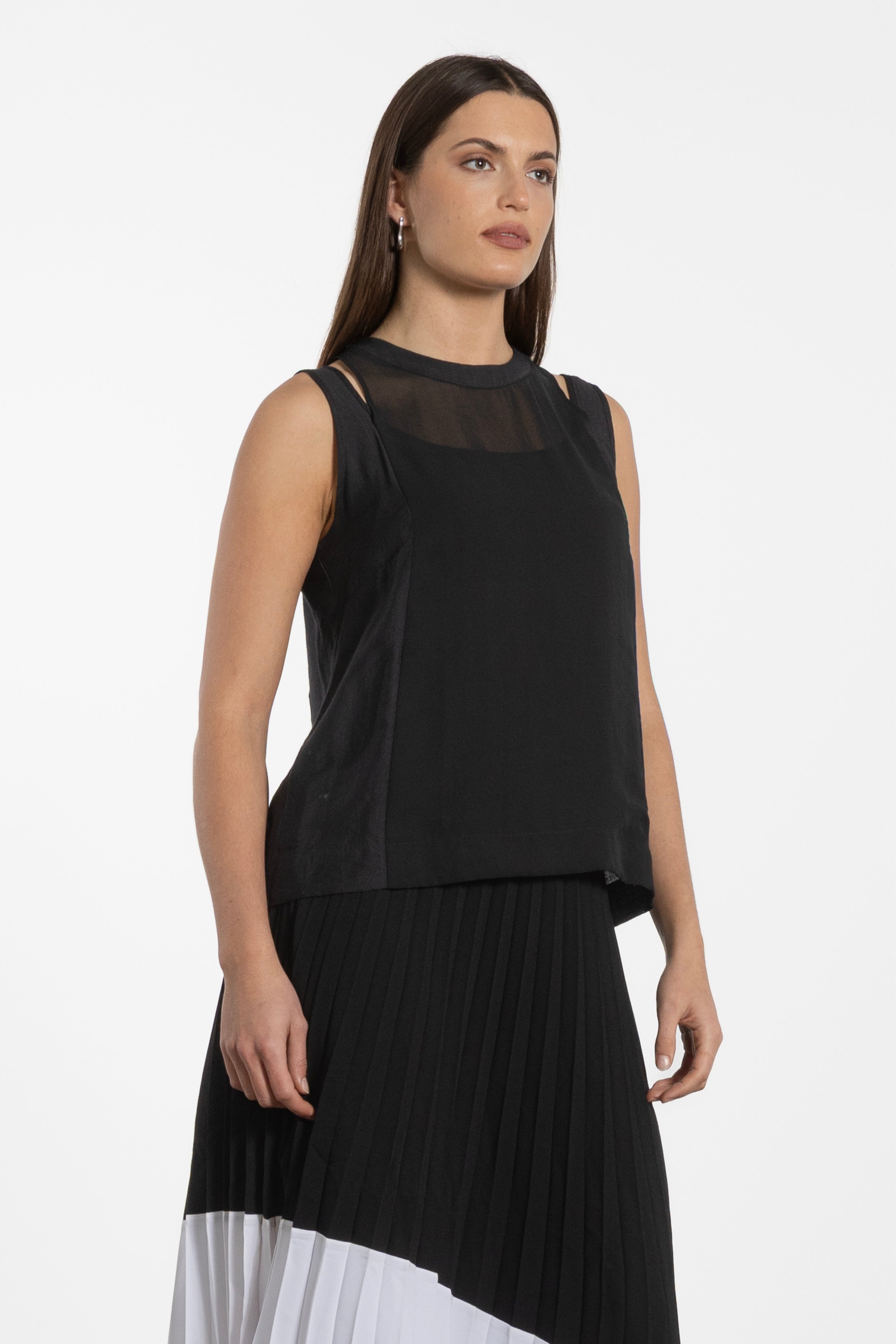 Estella Sleeveless Layer Top