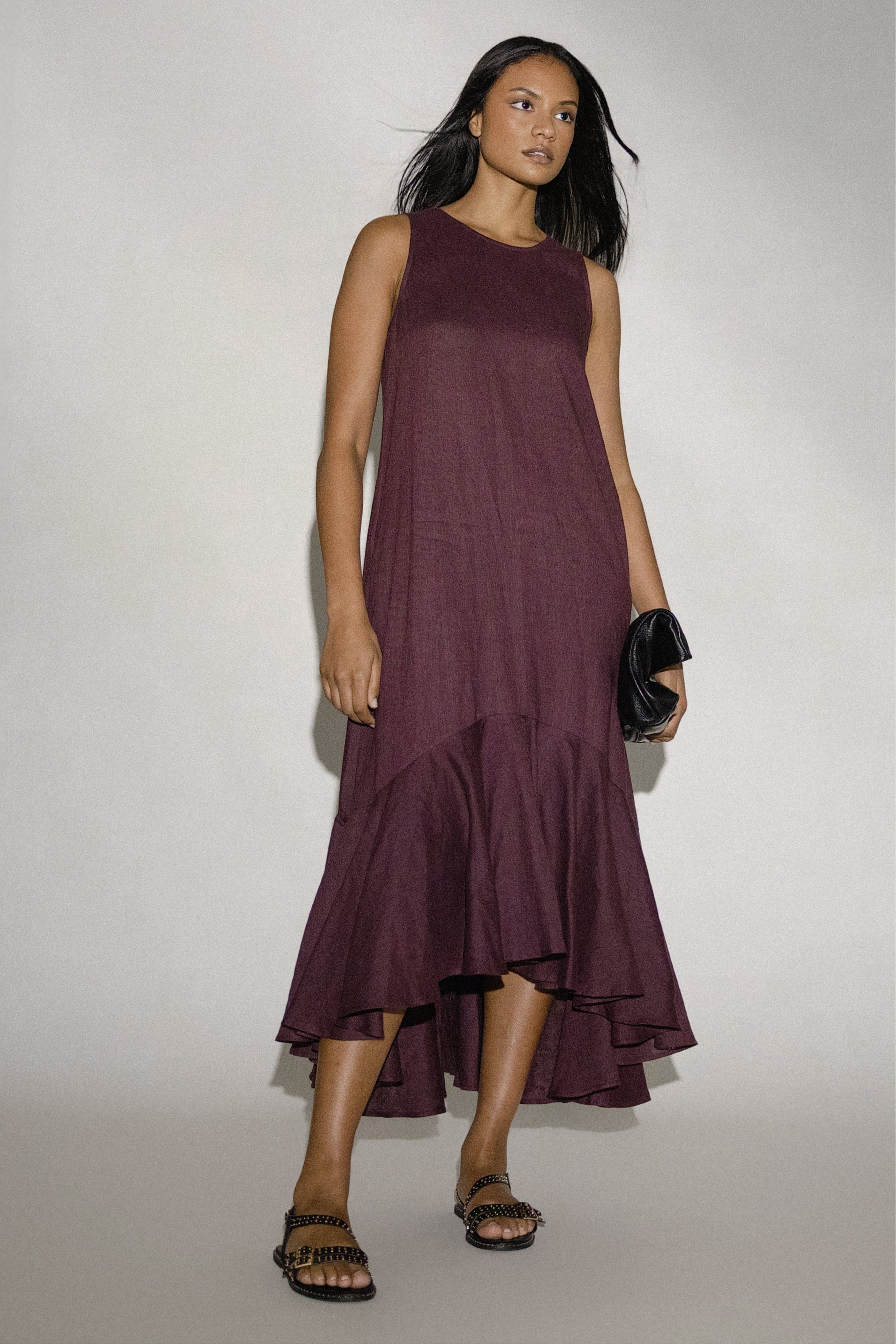 Evelyn Linen Dress
