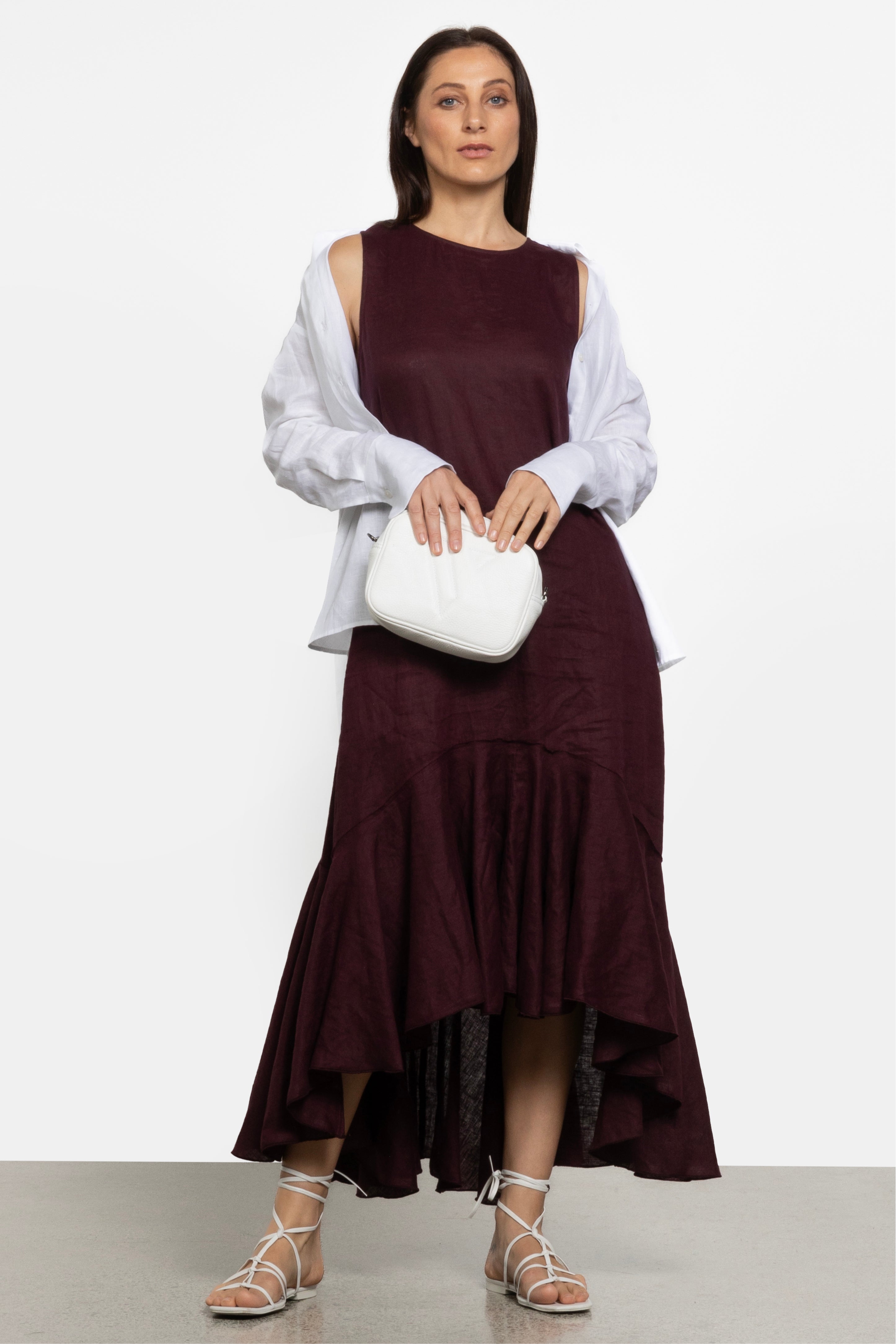 Evelyn Linen Dress